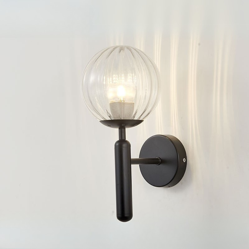 Noordse bol wandlamp