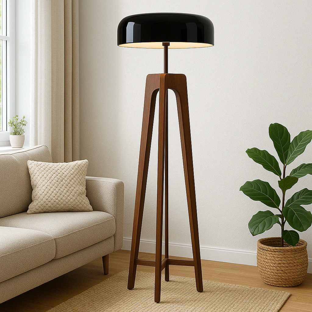 Scandinavische vloerlamp