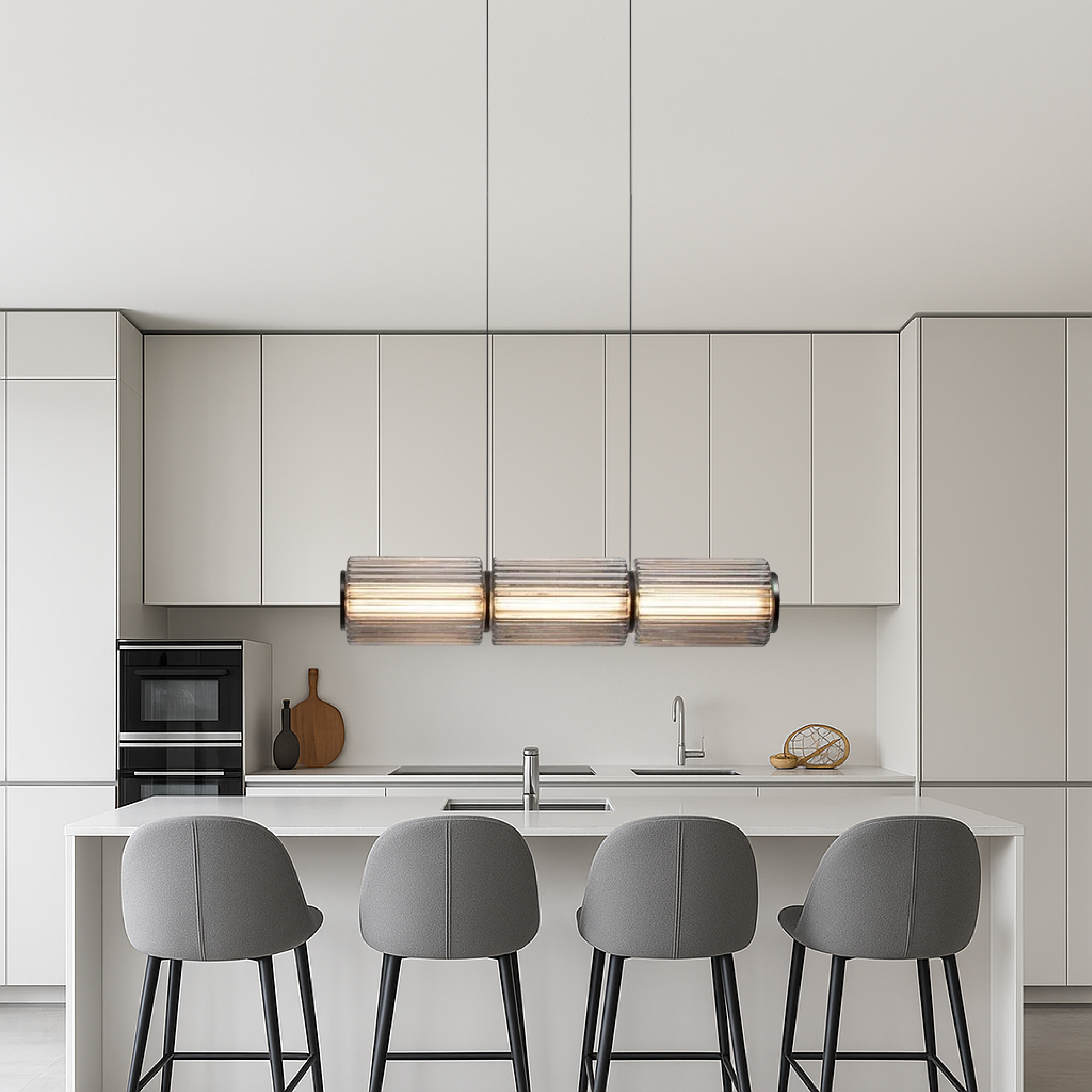 Cilinder Glazen Hanglamp