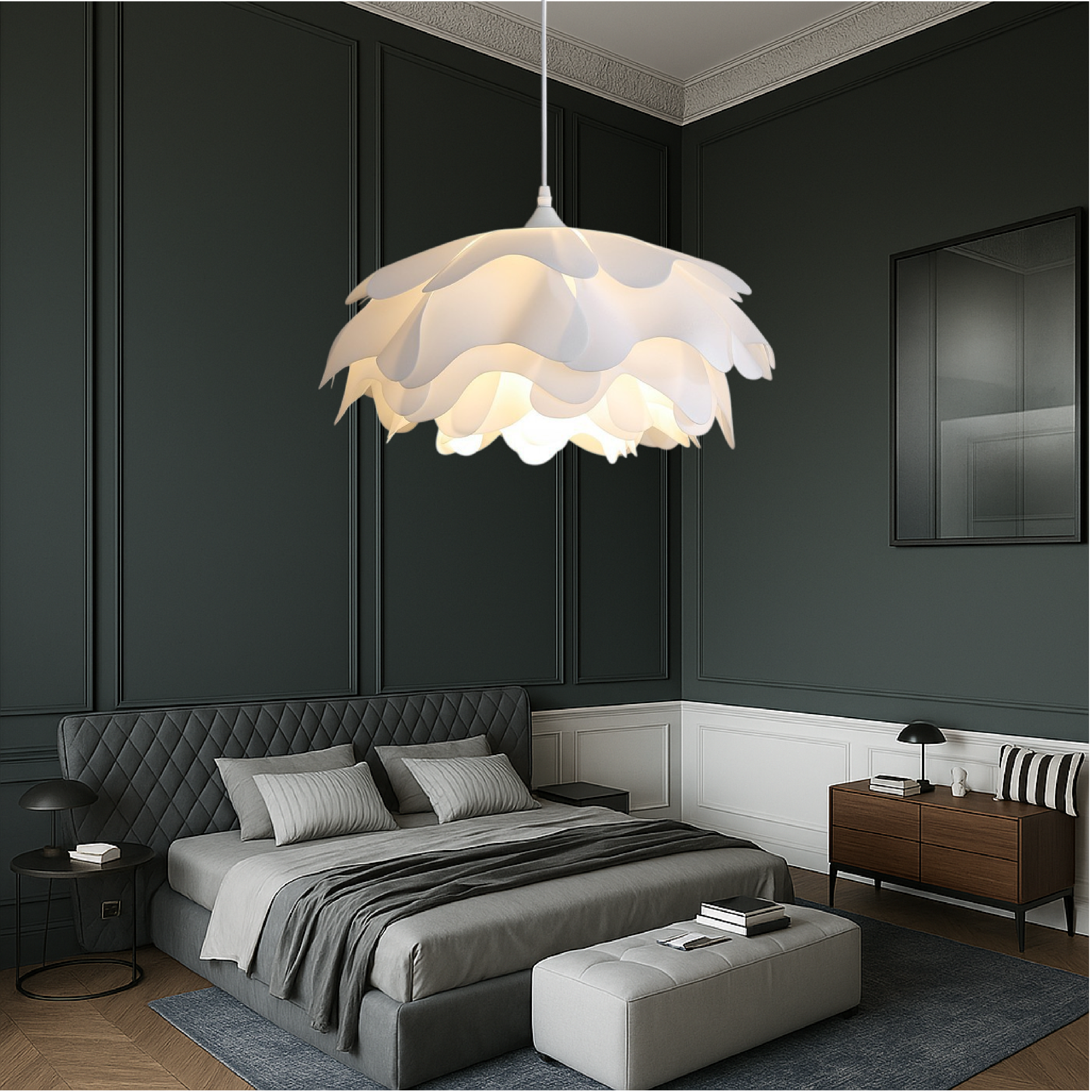 Pioen Mud Hanglamp