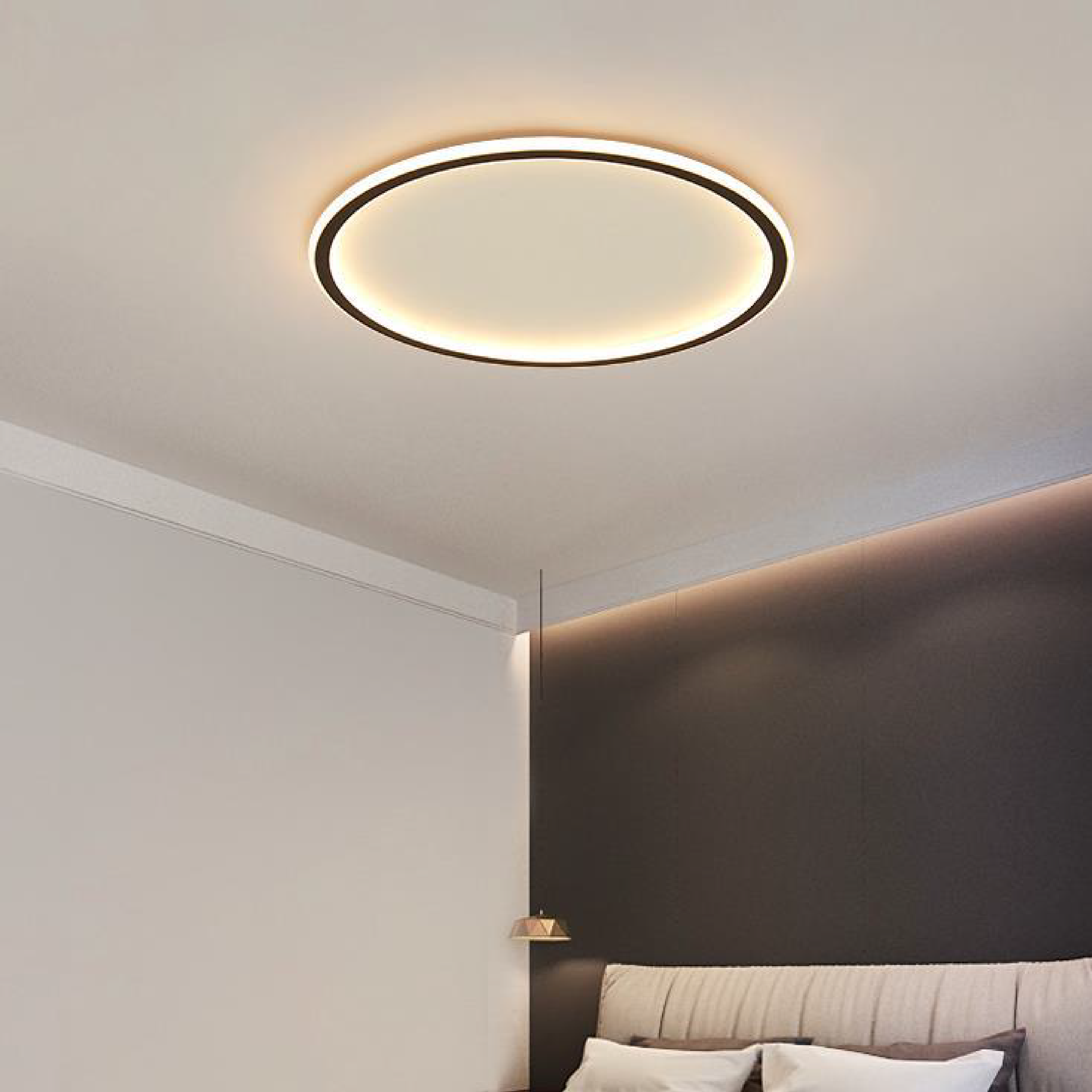 Mysaglobe Scandinavische Ronde Plafondlamp