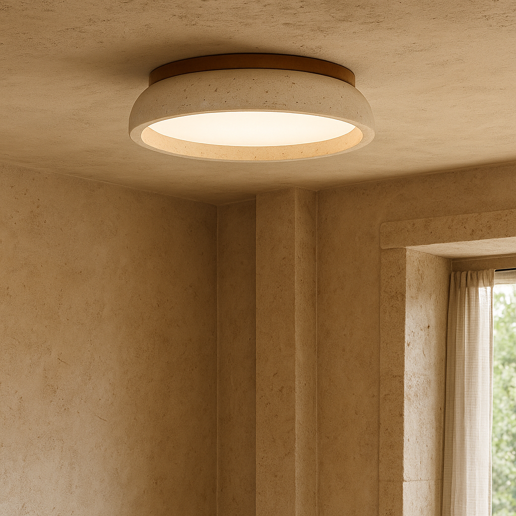 Piedra Travertijn Plafondlamp