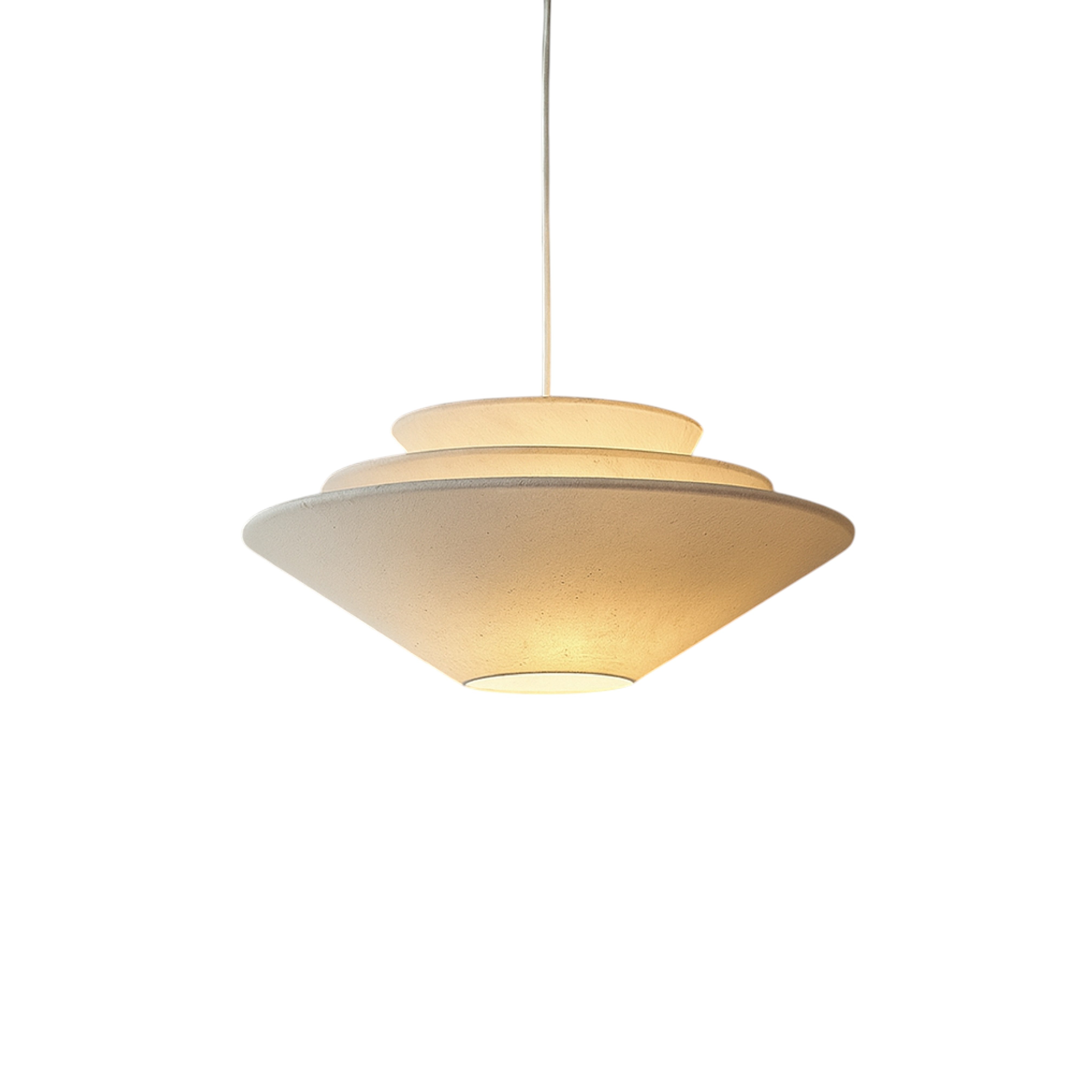 Meerlagige Wabi Sabi hanglamp