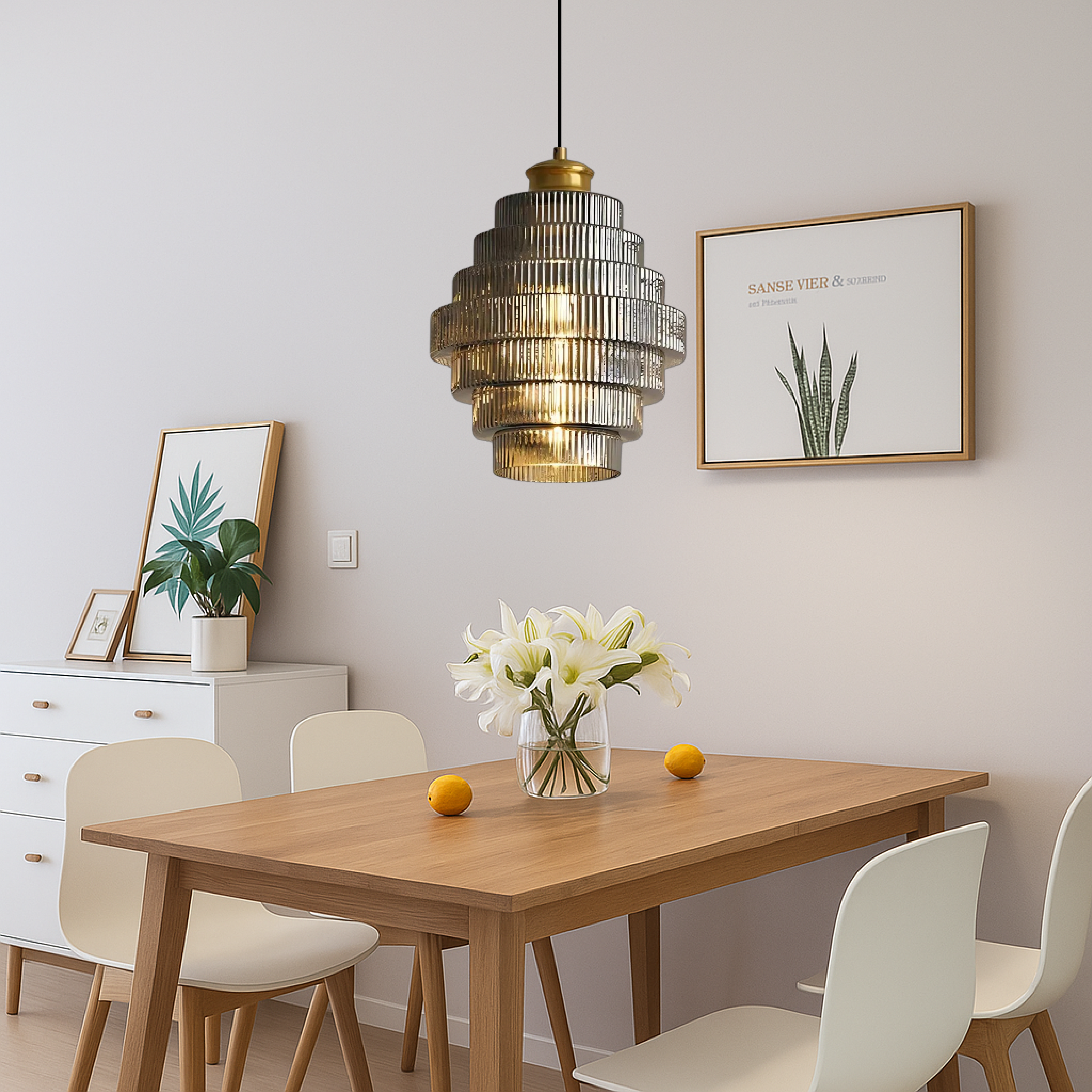 L'otre Glazen Hanglamp