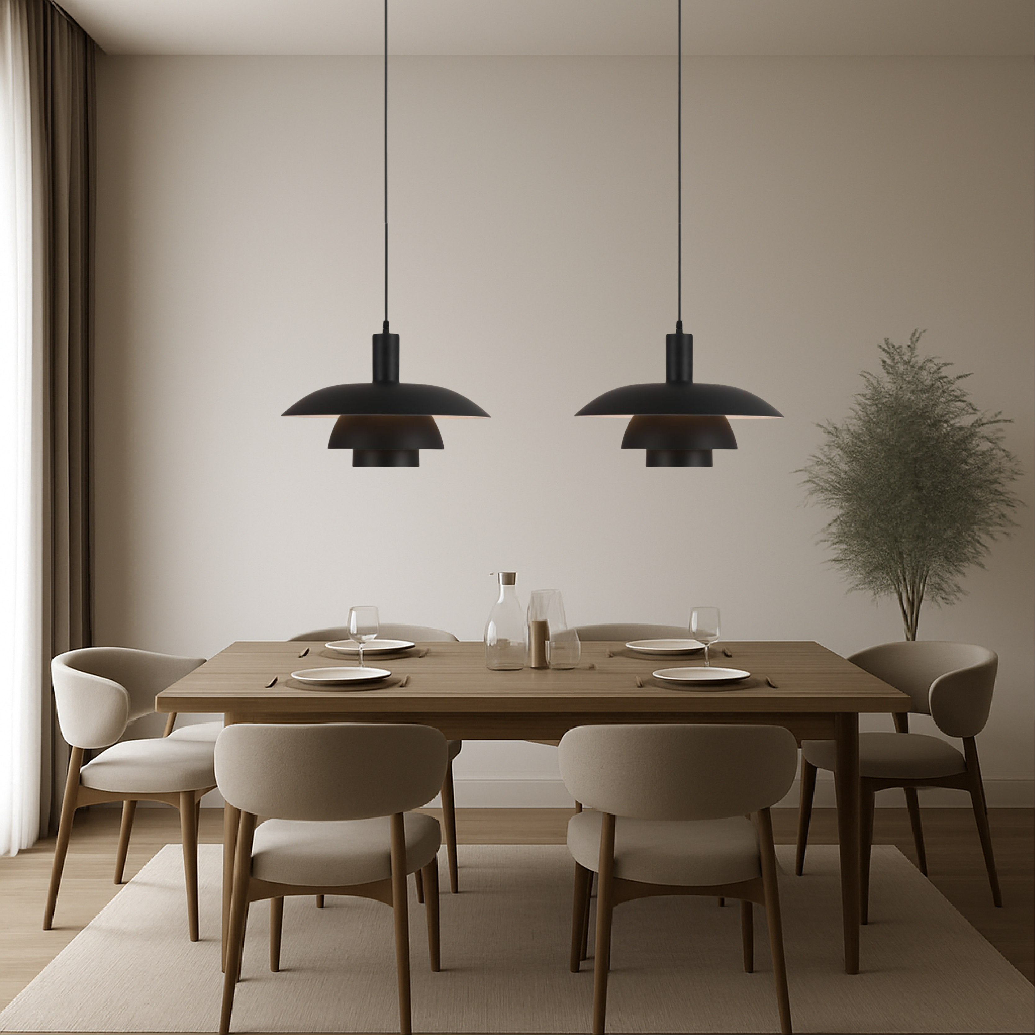 Irda hanglamp Deense stijl