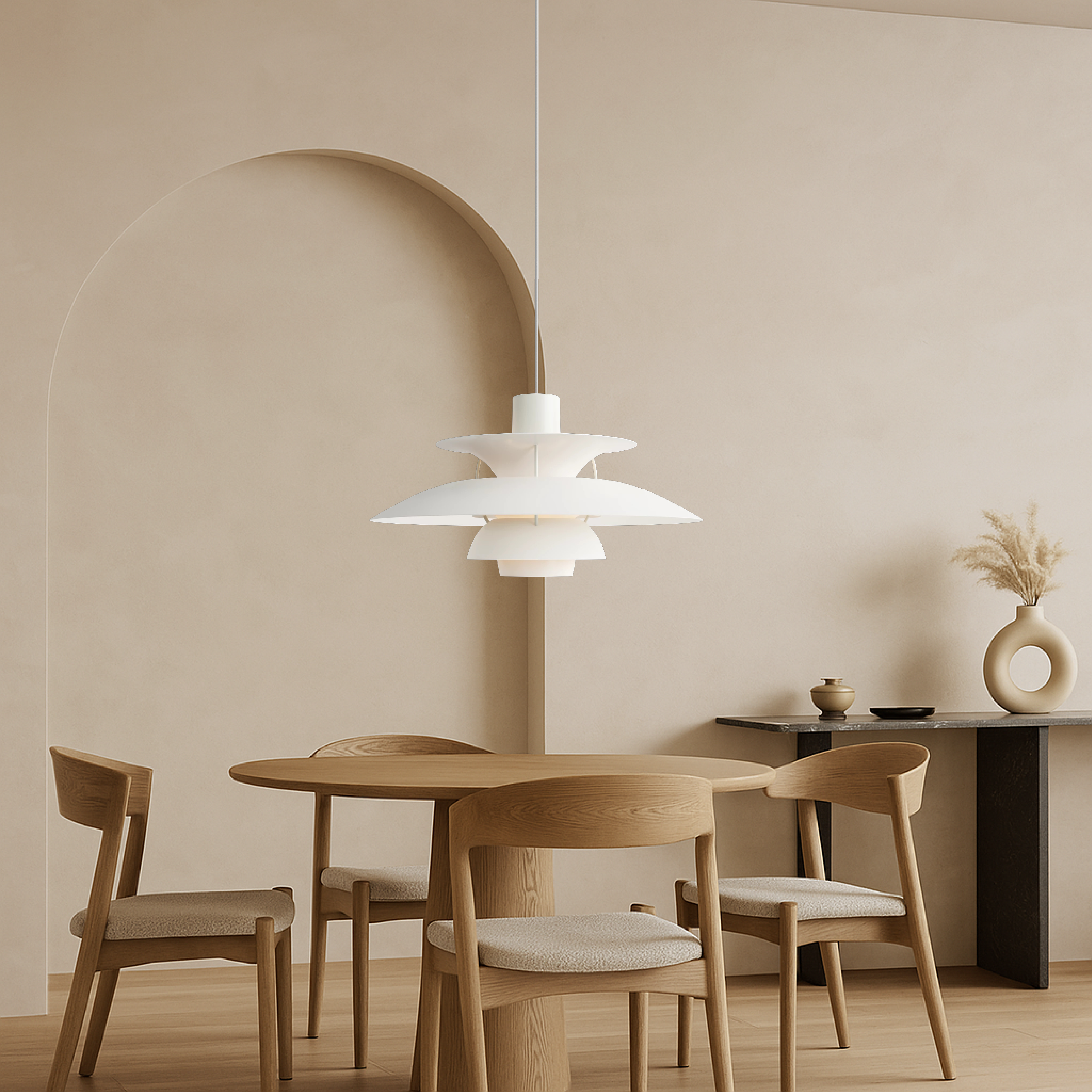 Meerlagige Deense Hanglamp
