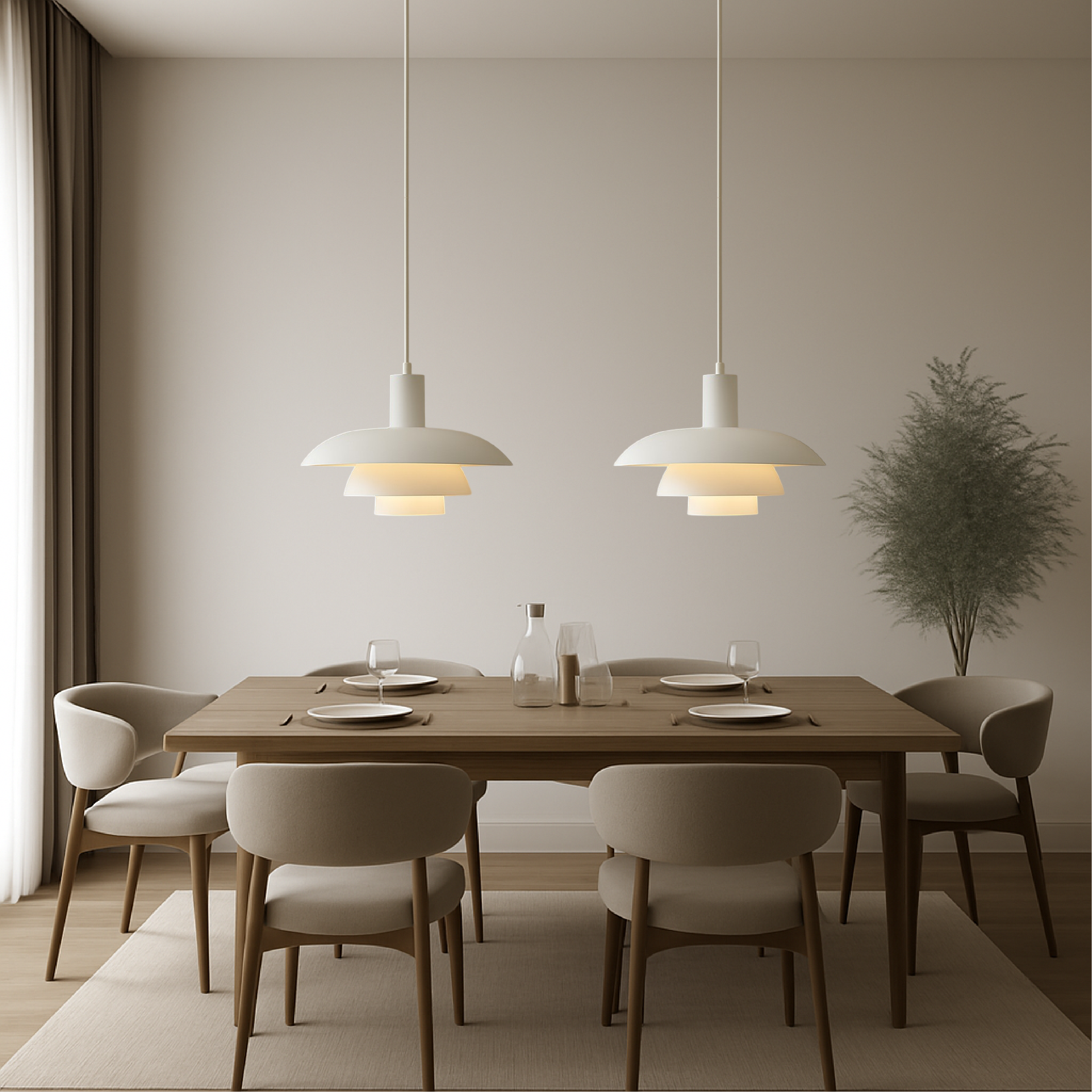 Irda hanglamp Deense stijl