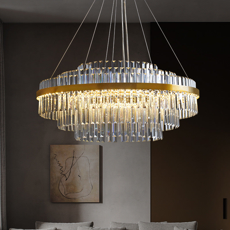 Luxe kristallen kroonluchter