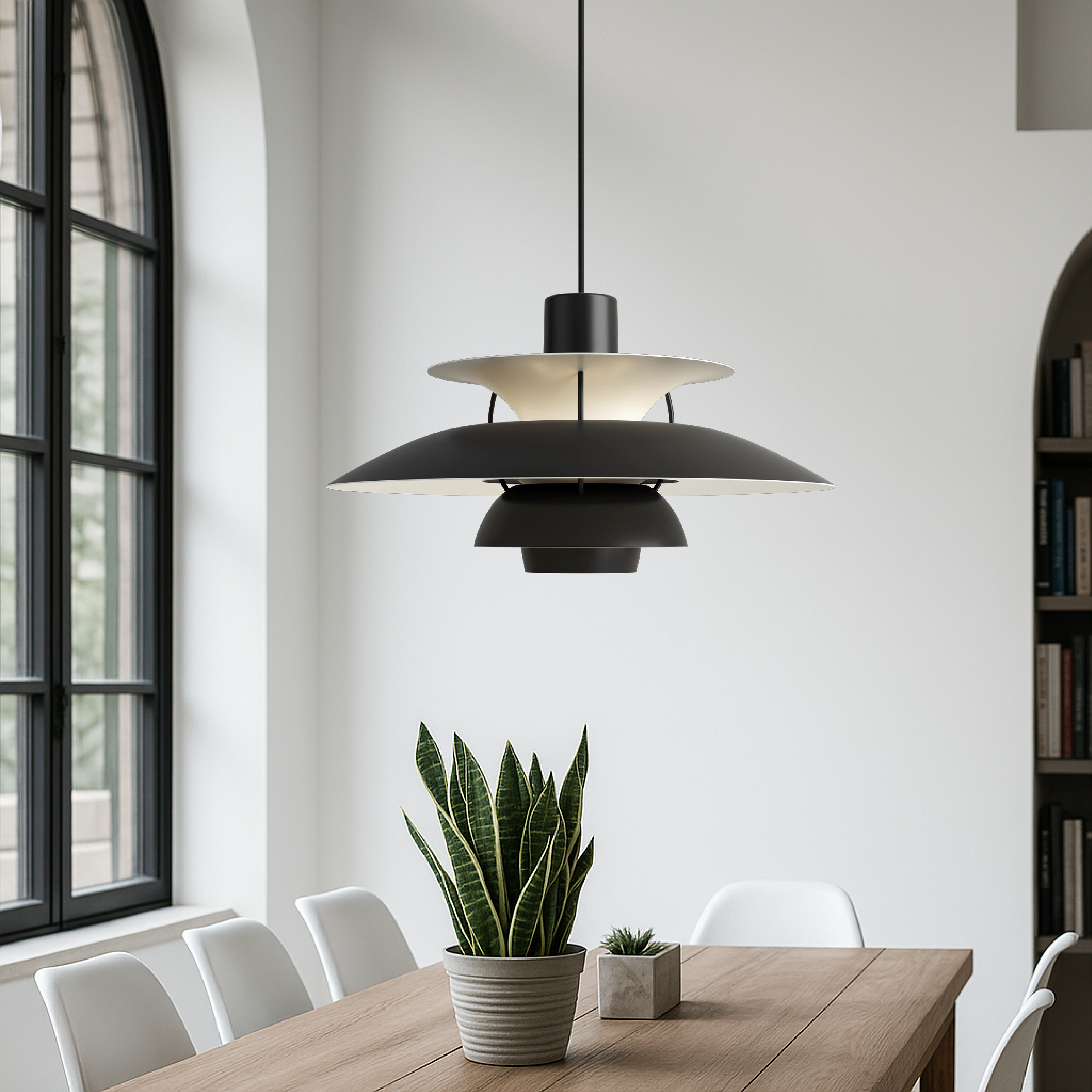 Meerlagige Deense Hanglamp
