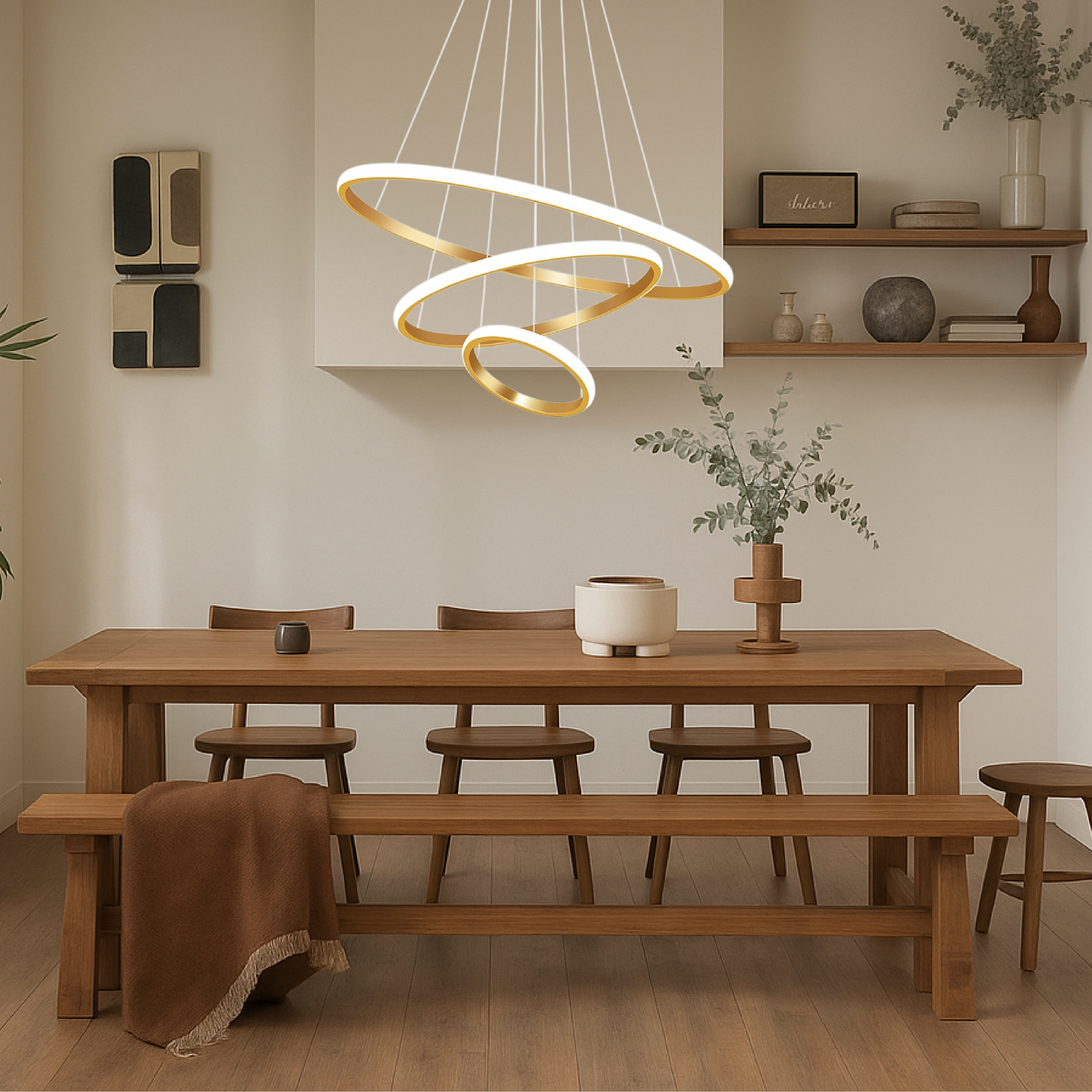 3 lagen moderne kroonluchter