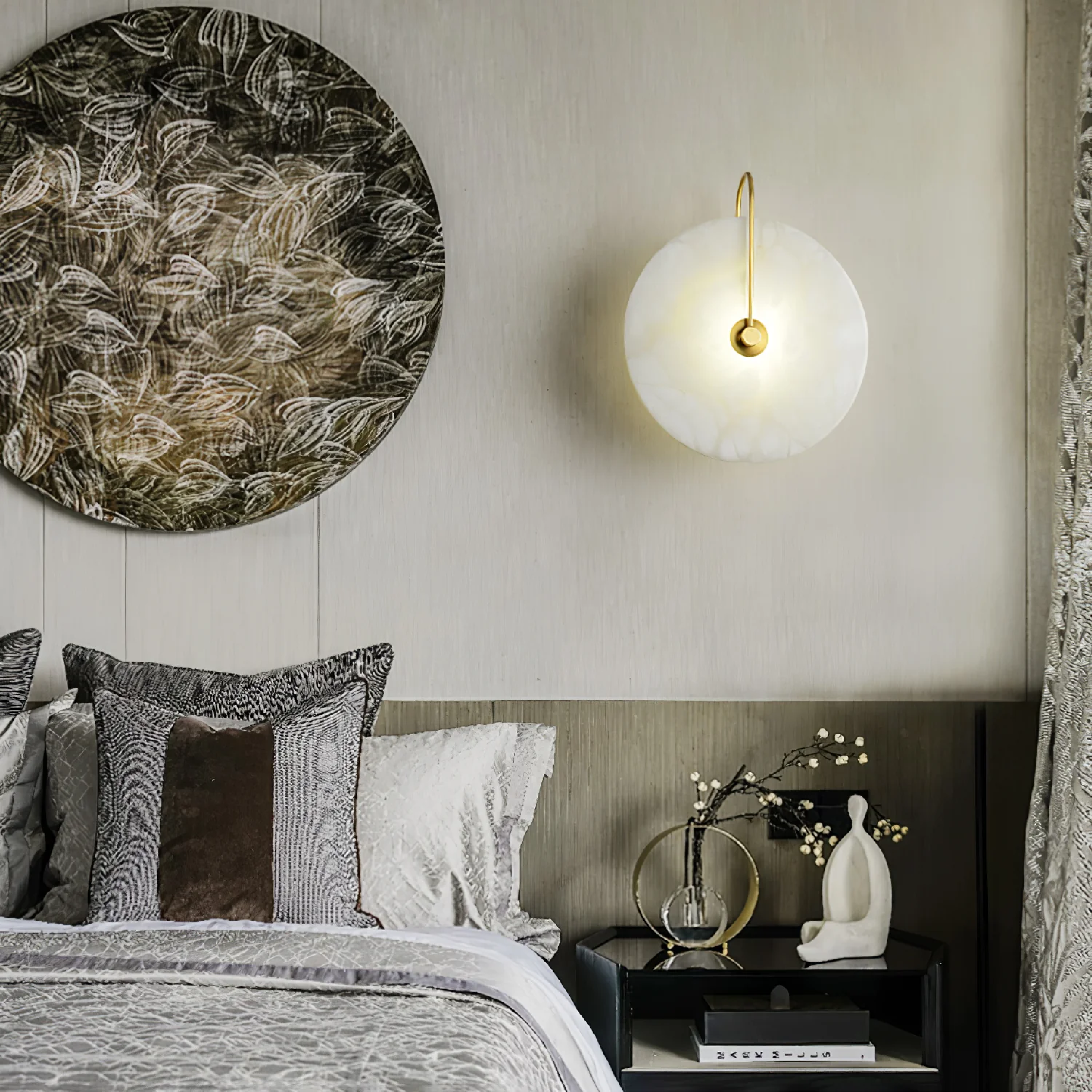 Alab Marmeren LED Wandlamp