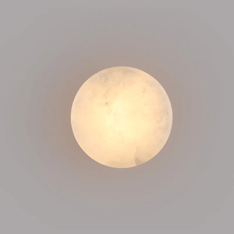 Marmeren wandlamp