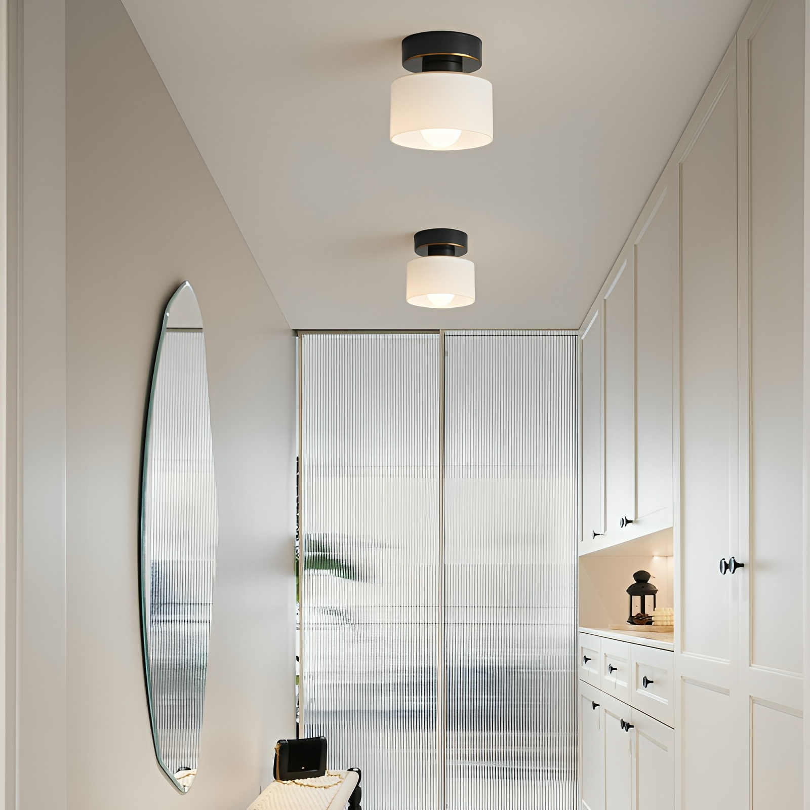 Creatieve Bauhaus plafondspot