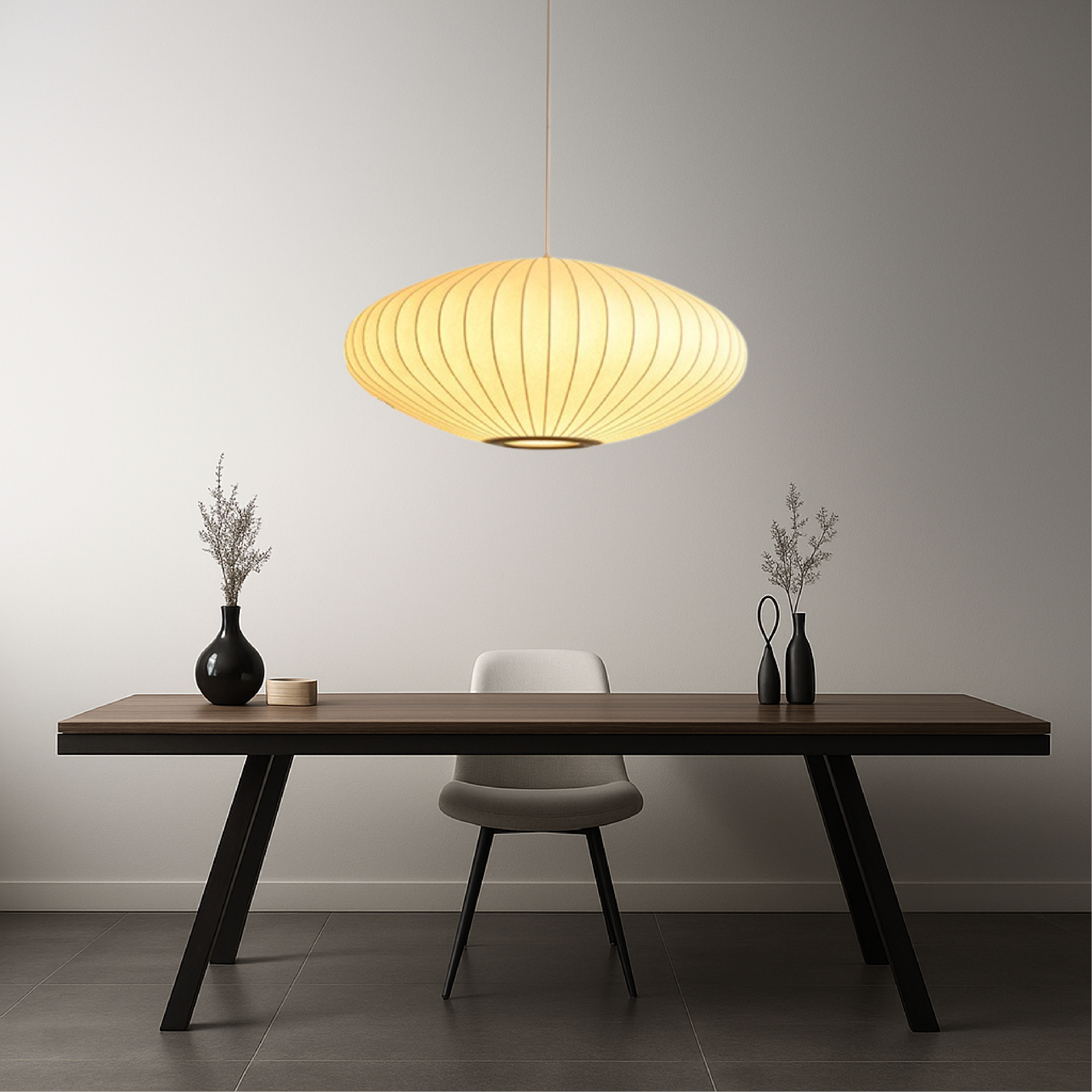 Italiaanse Zijden Hanglamp