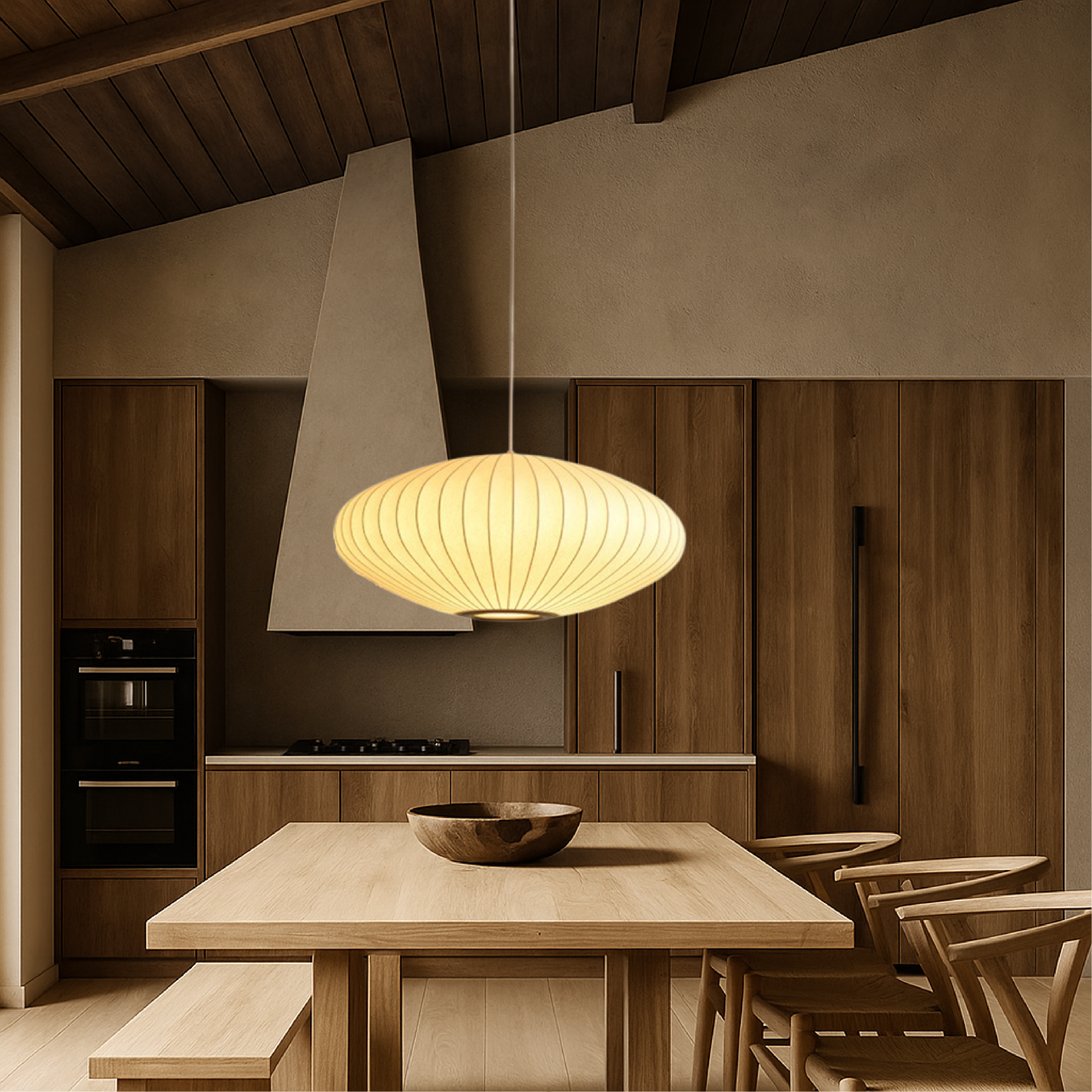 Italiaanse Zijden Hanglamp