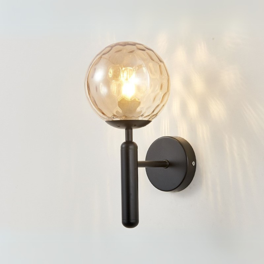 Noordse bol wandlamp