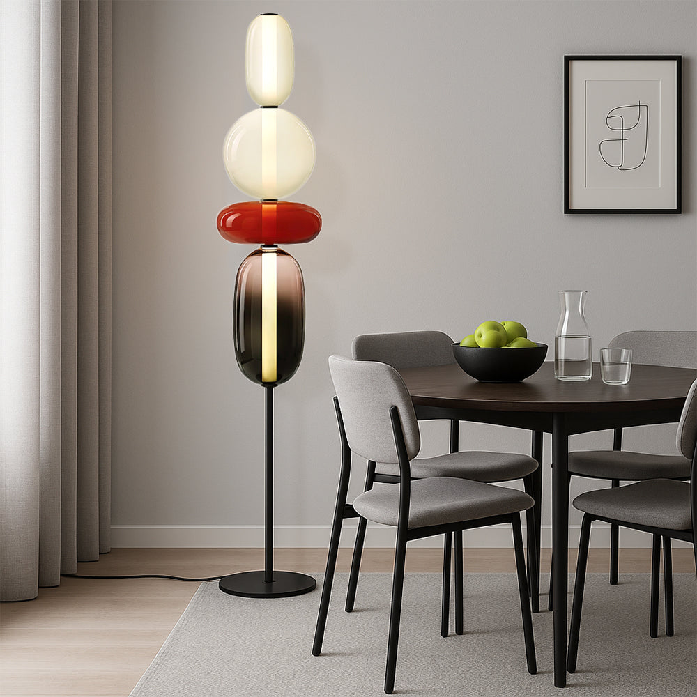 Gekonfijte vloerlamp