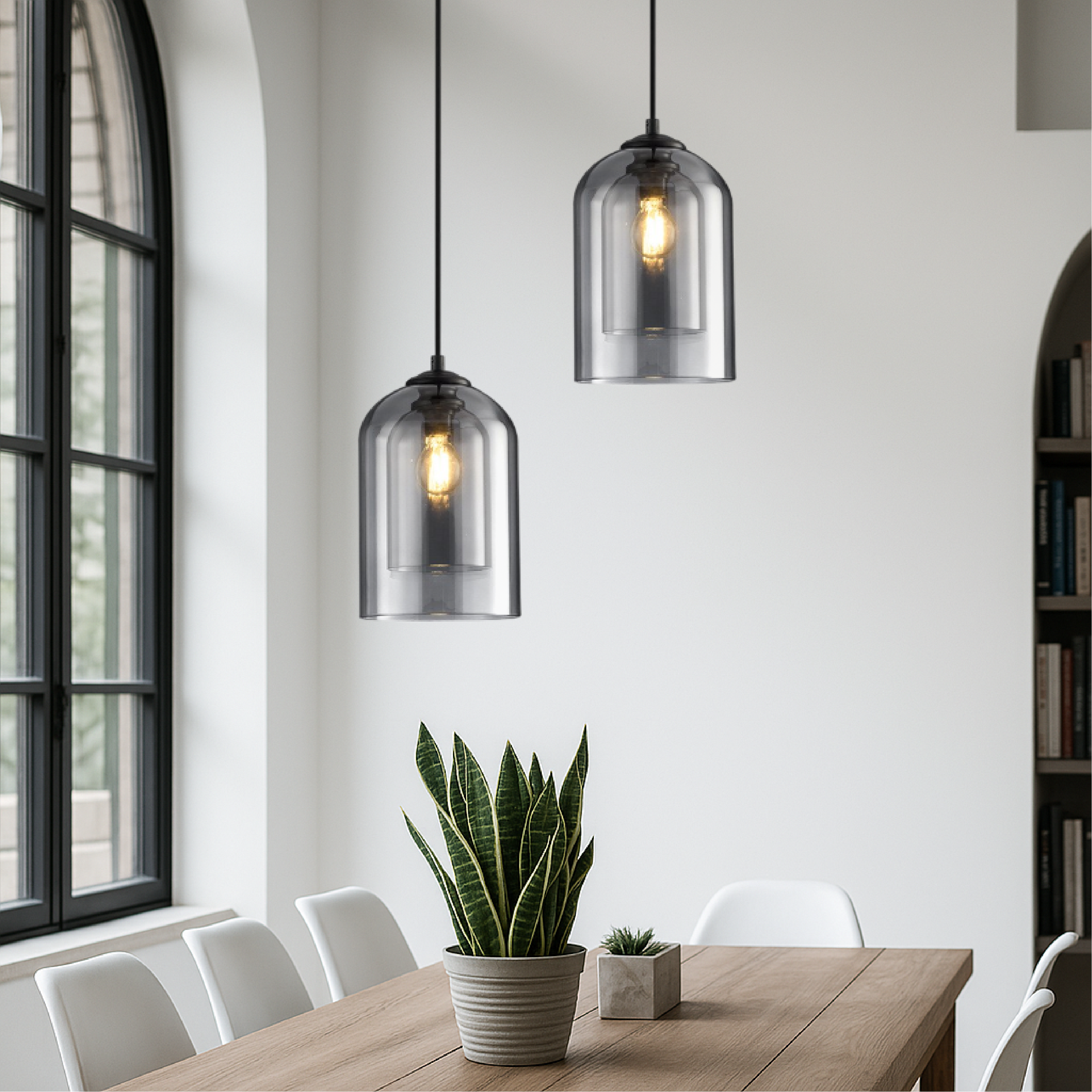 Jani's glazen hanglamp