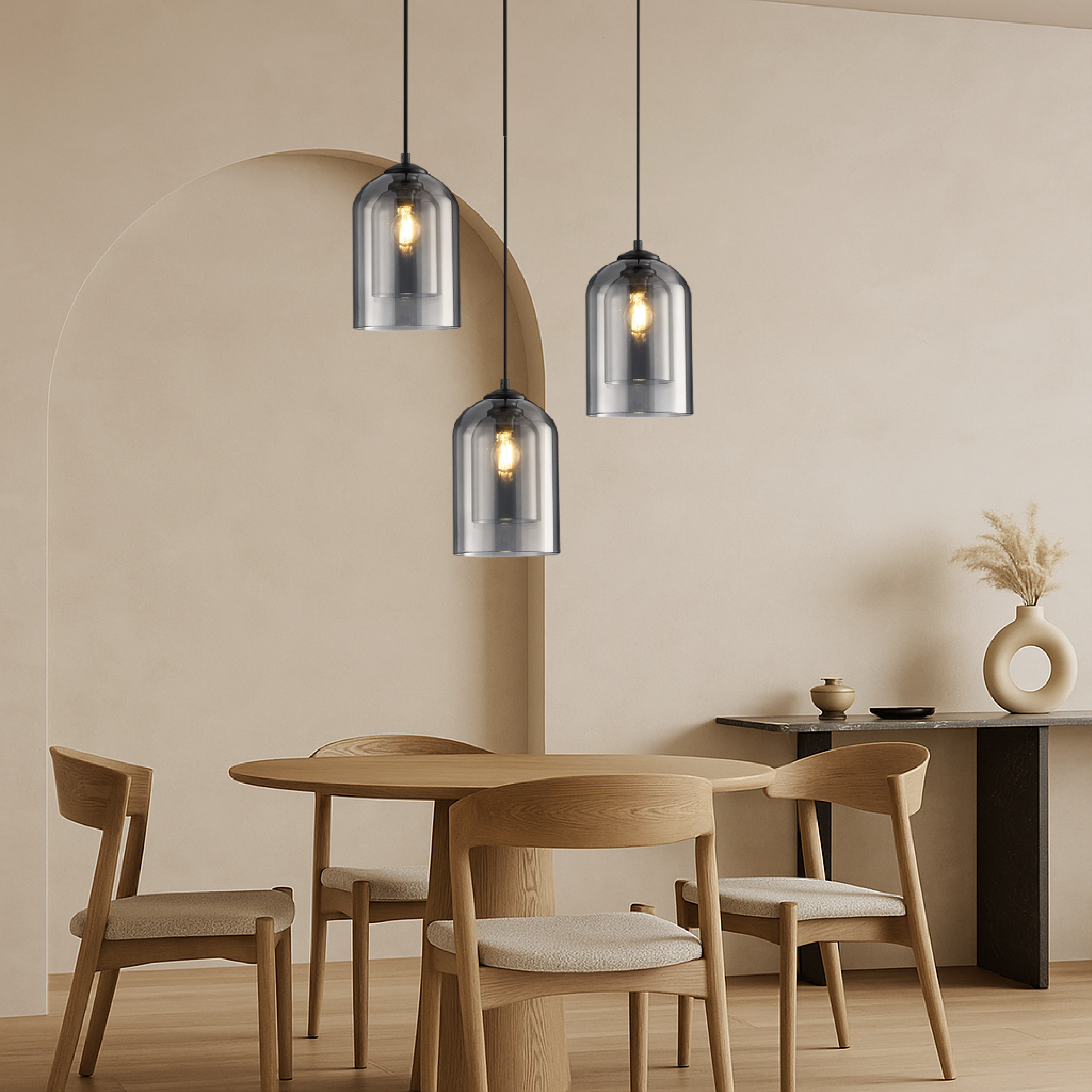 Jani's glazen hanglamp