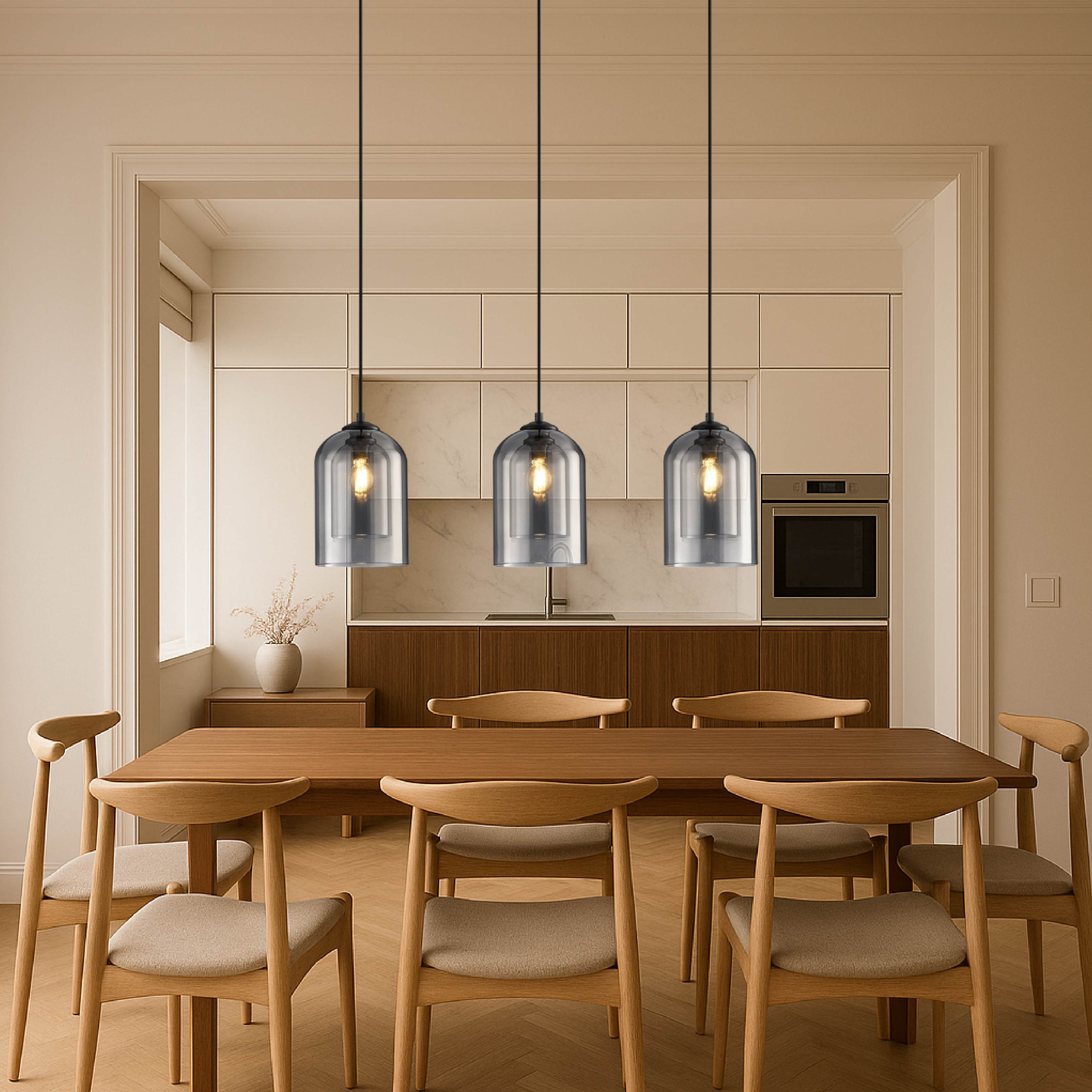 Jani's glazen hanglamp