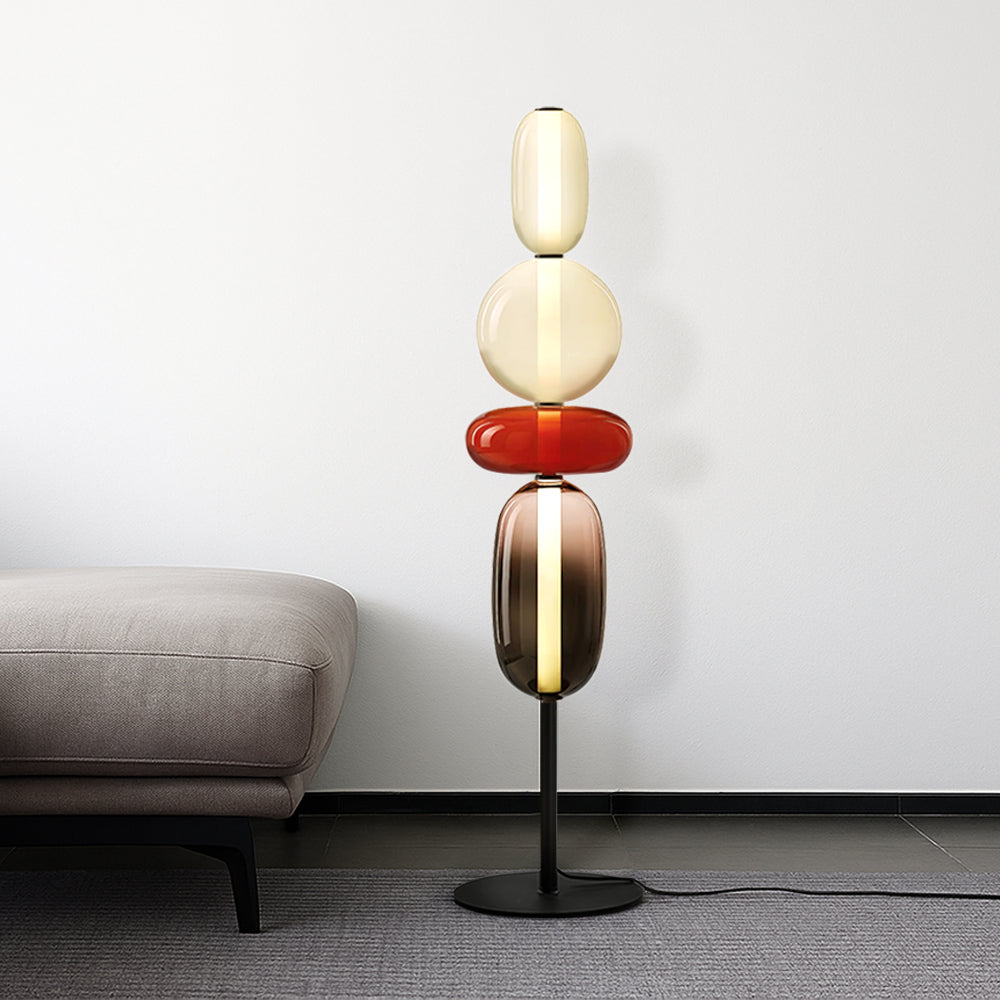 Gekonfijte vloerlamp
