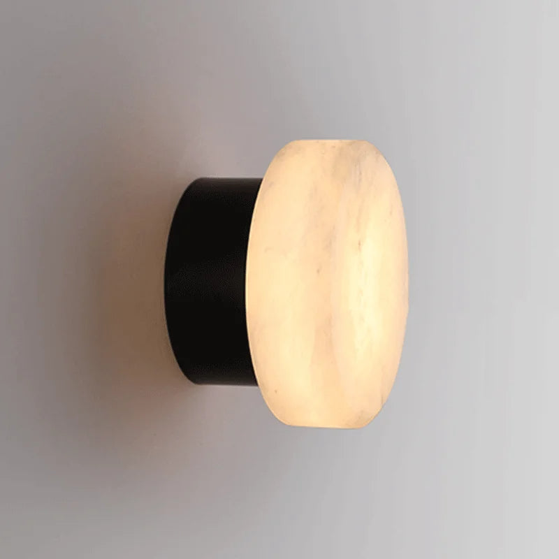 Marmeren wandlamp