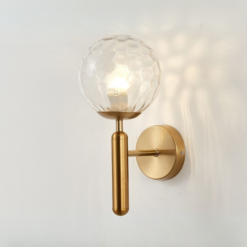 Noordse bol wandlamp