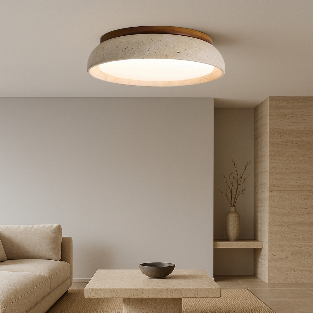 Piedra Travertijn Plafondlamp