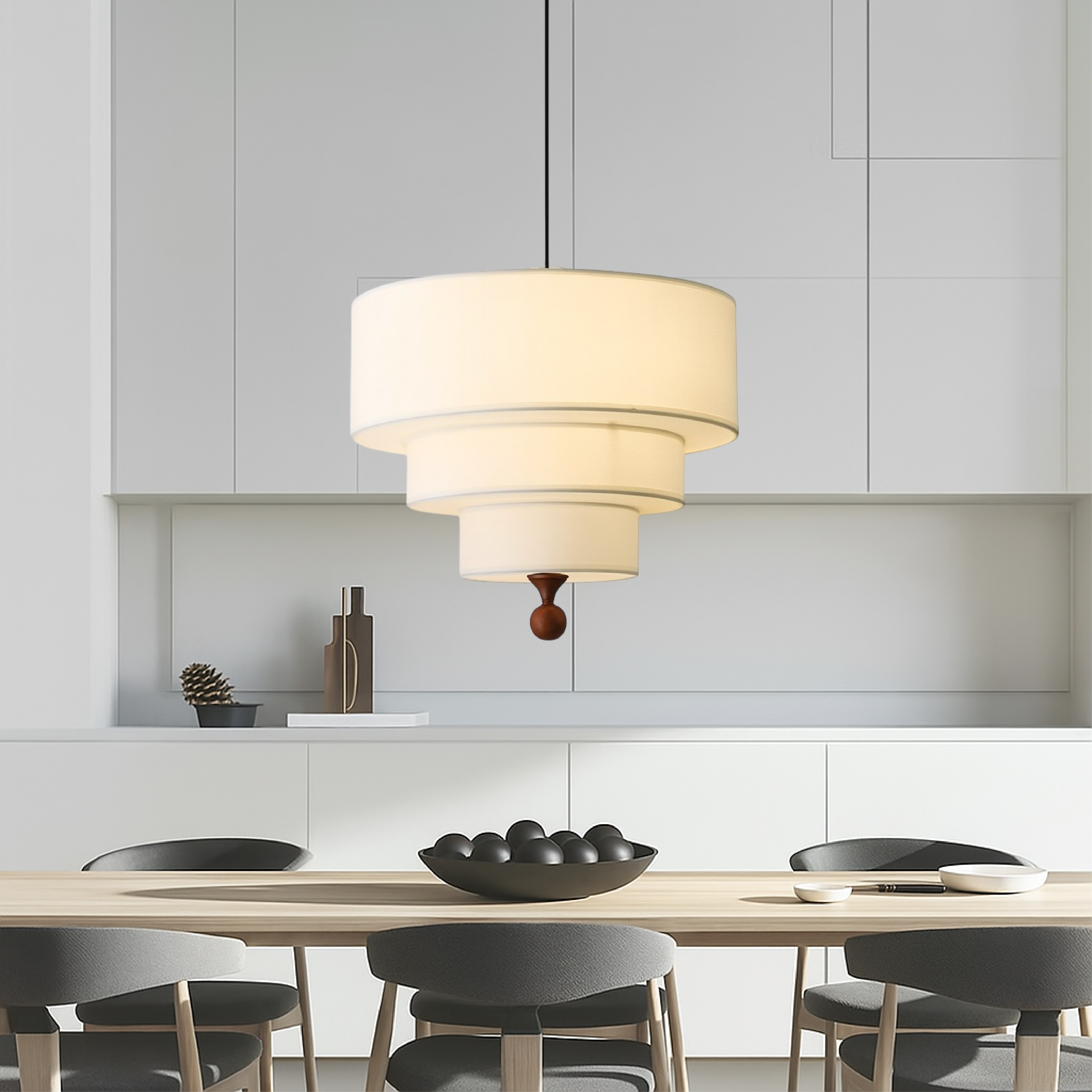 Zijde en Katoen Hanglampen