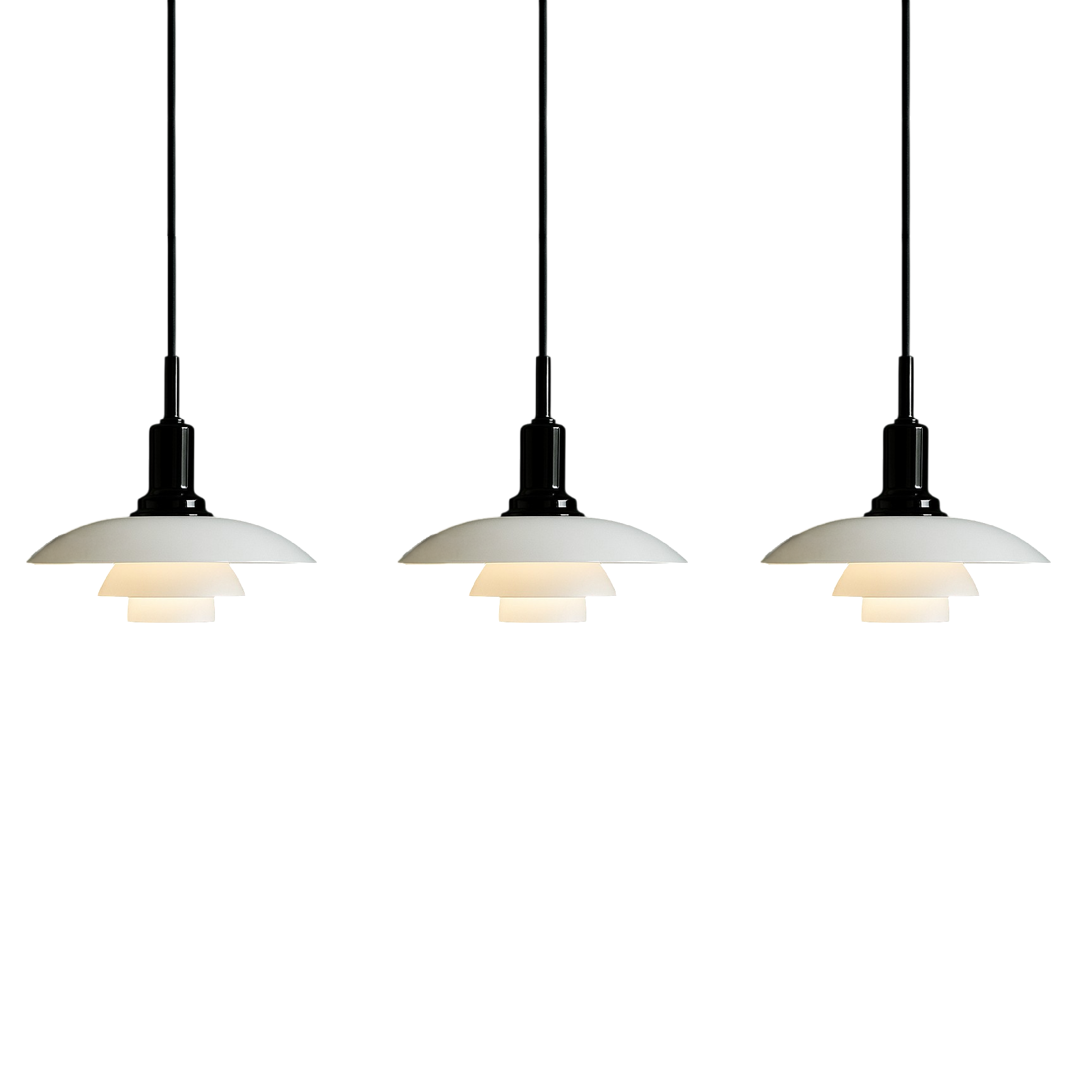 2/3 kop Deense design hanglamp