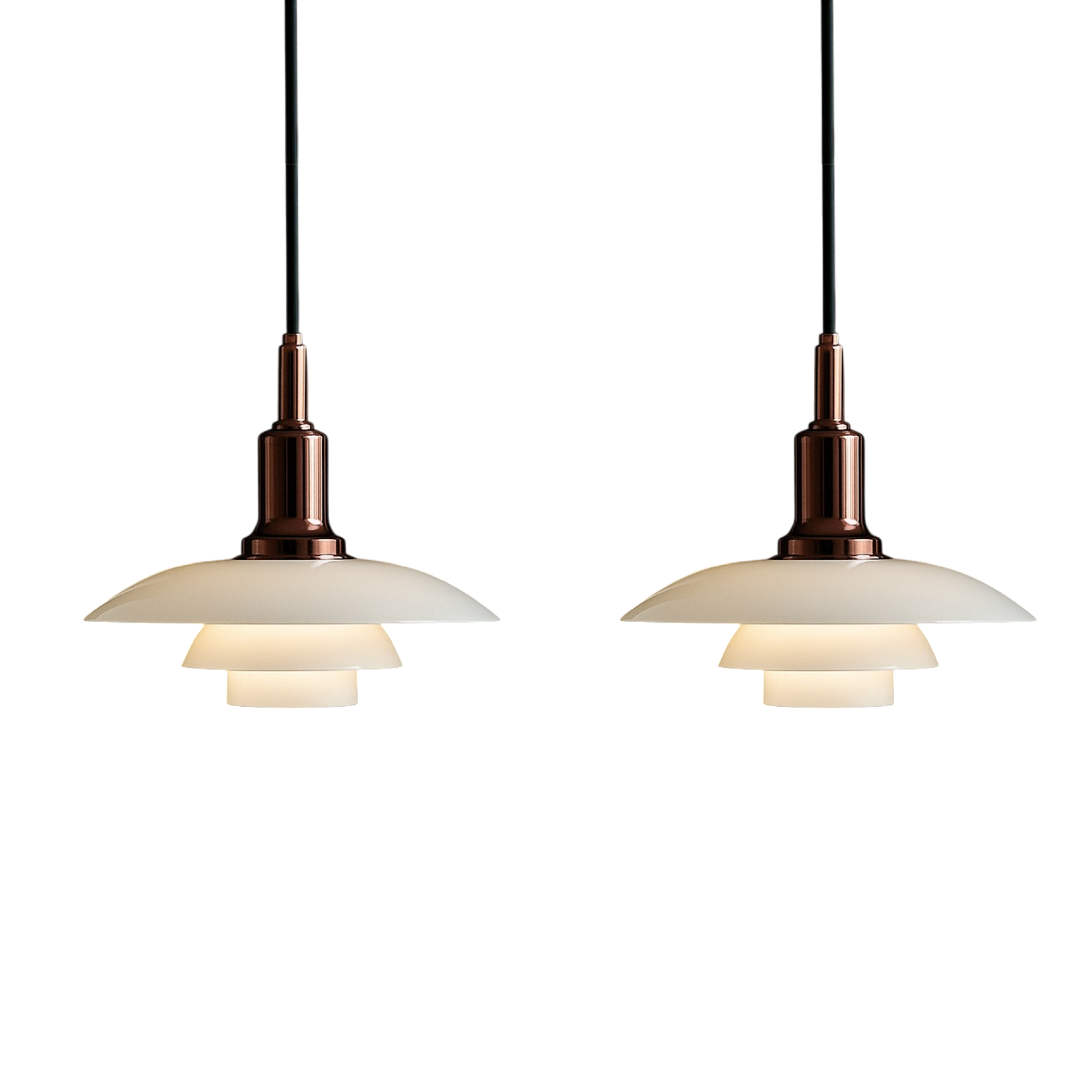 2/3 kop Deense design hanglamp