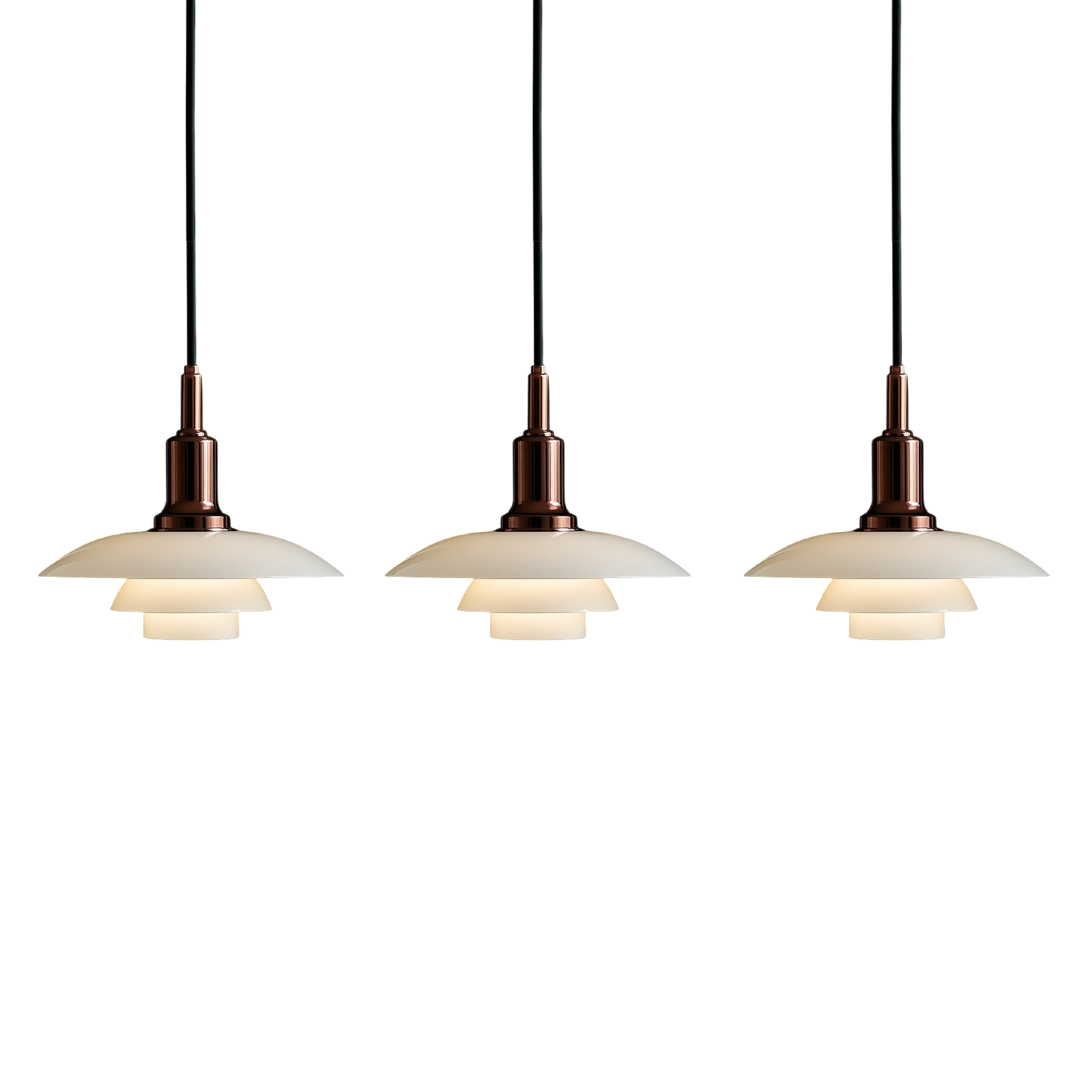 2/3 kop Deense design hanglamp