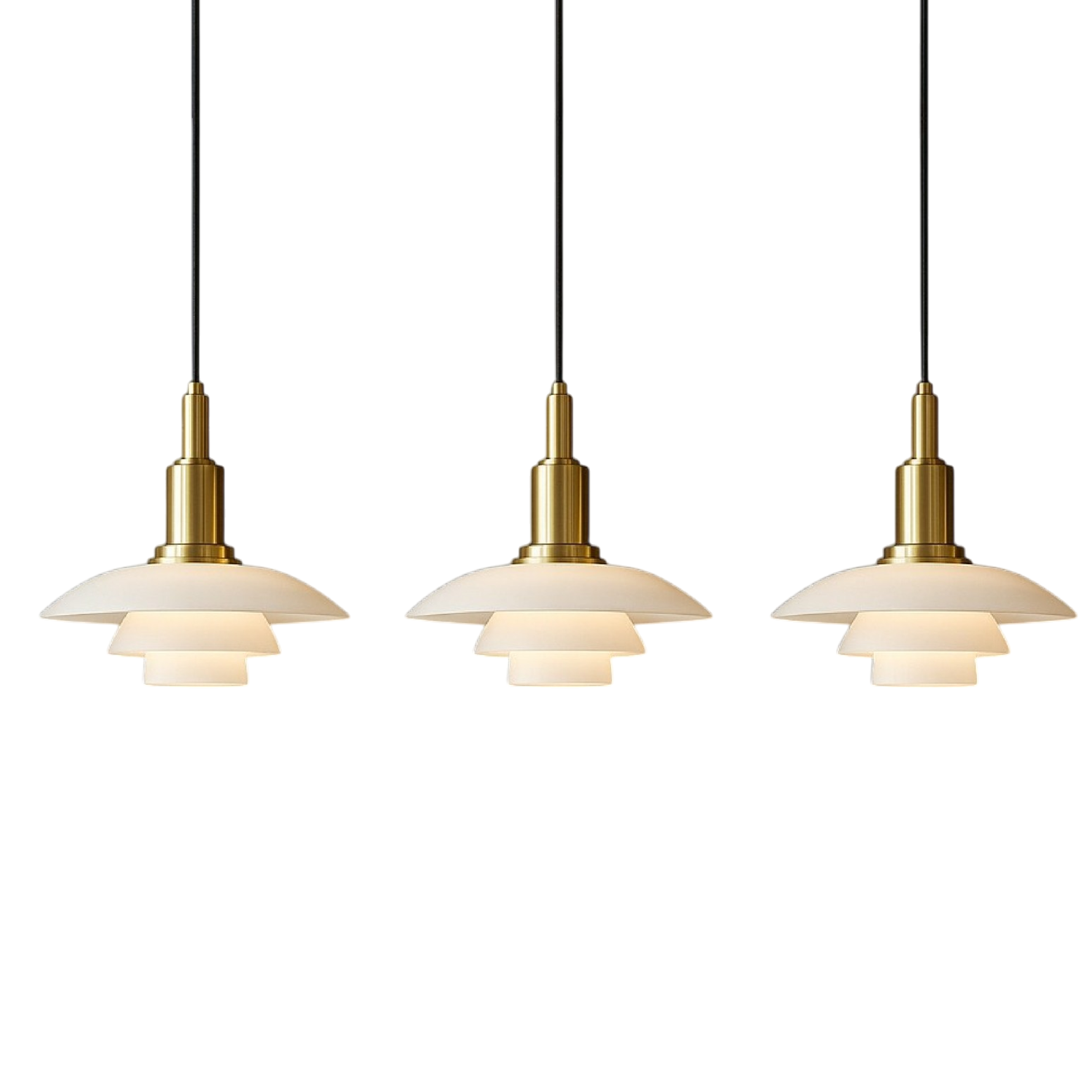 2/3 kop Deense design hanglamp