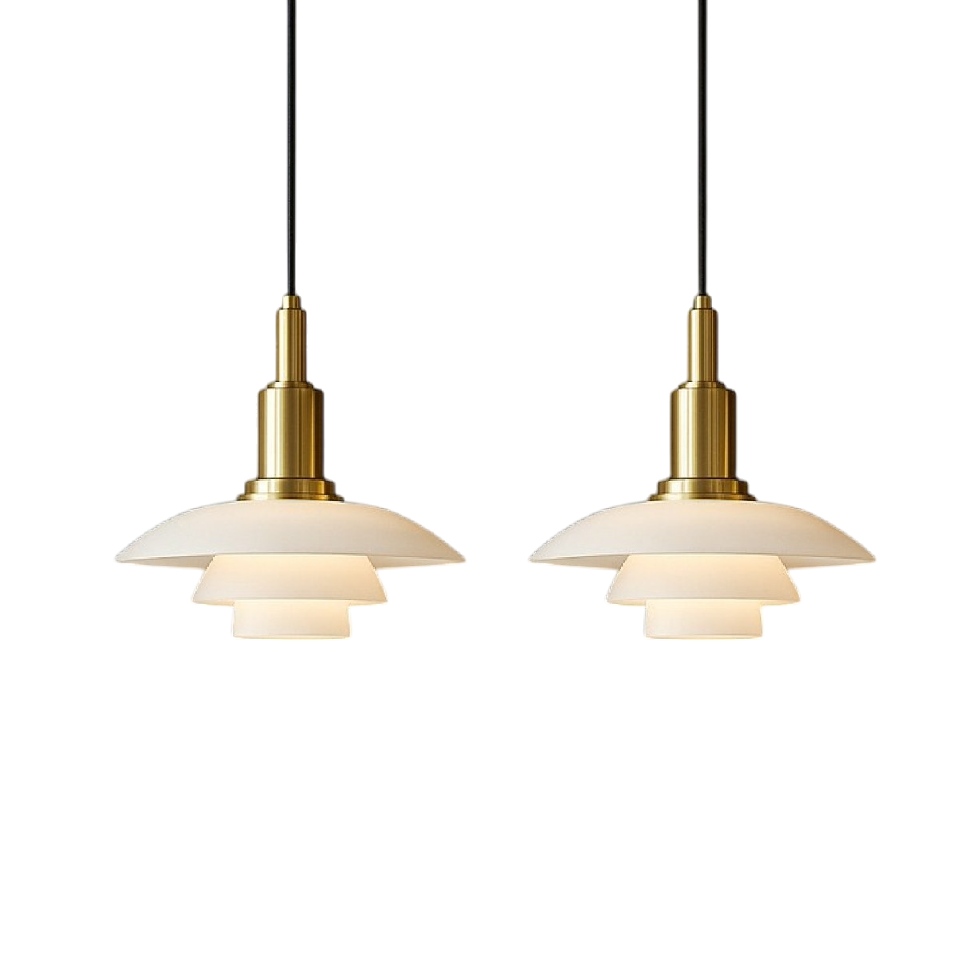 2/3 kop Deense design hanglamp