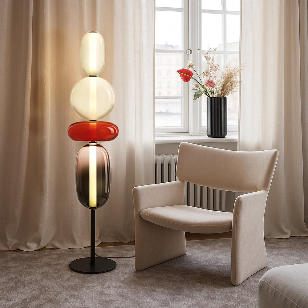 Gekonfijte vloerlamp