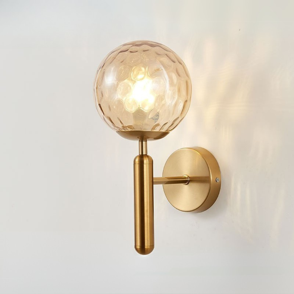 Noordse bol wandlamp
