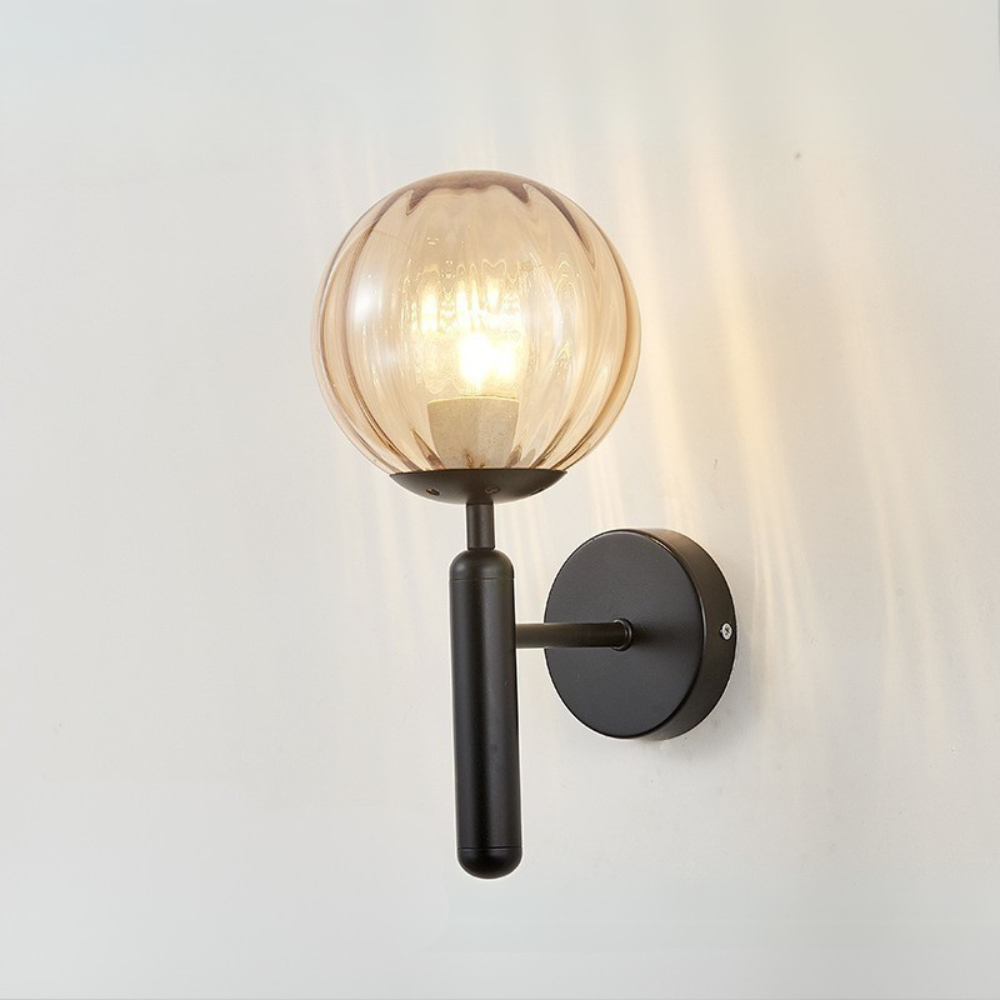 Noordse bol wandlamp