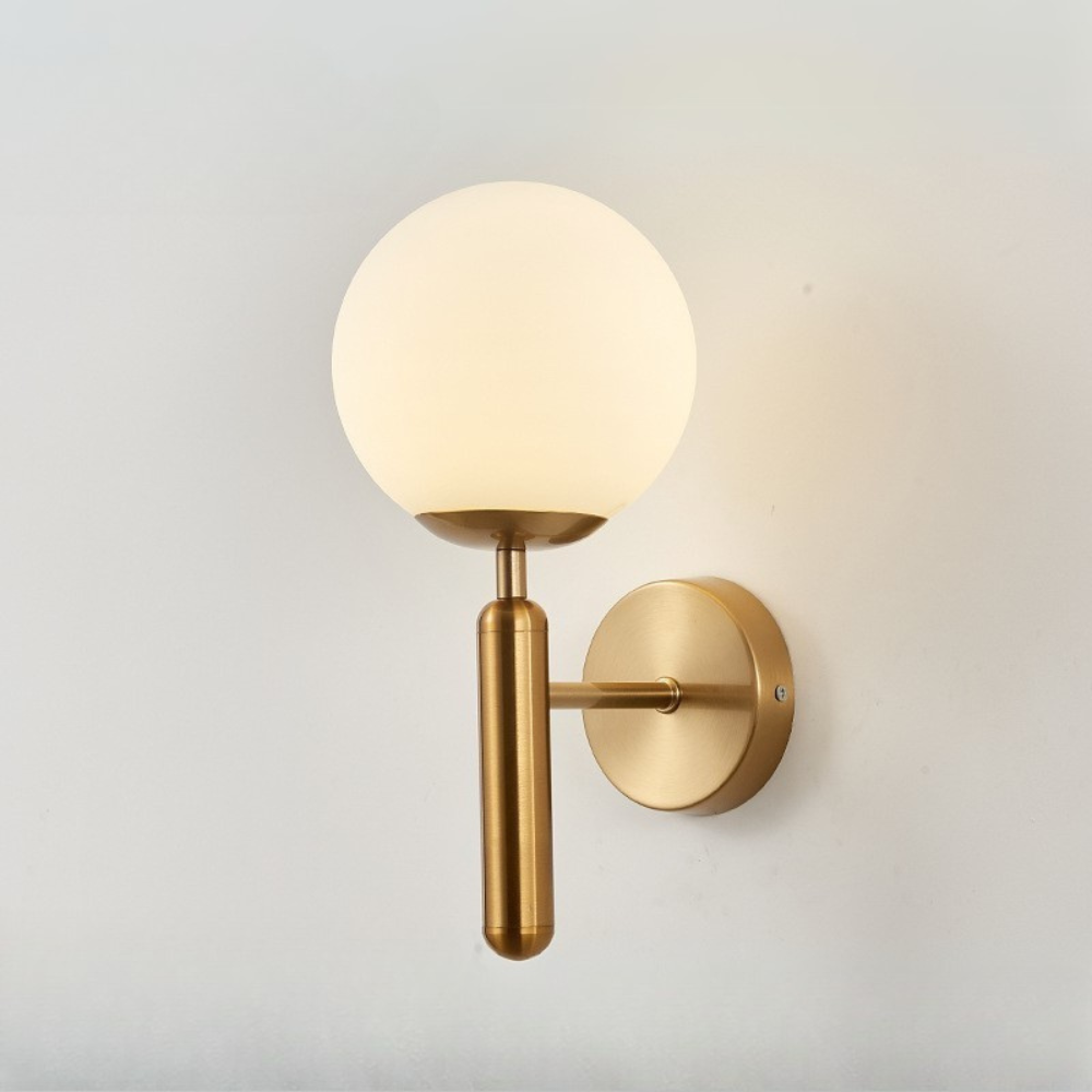 Noordse bol wandlamp