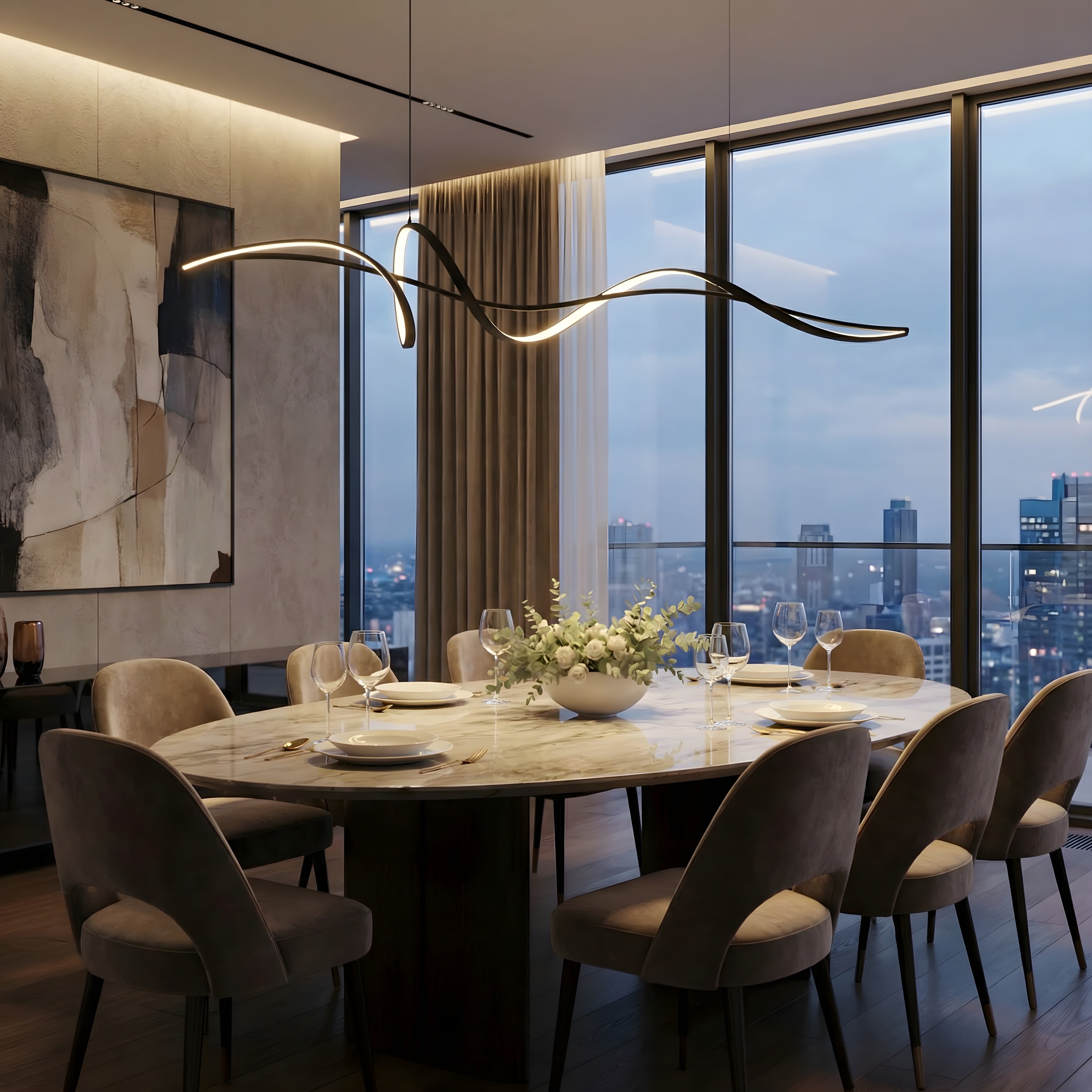 Kyra Minimalistische Kroonluchter