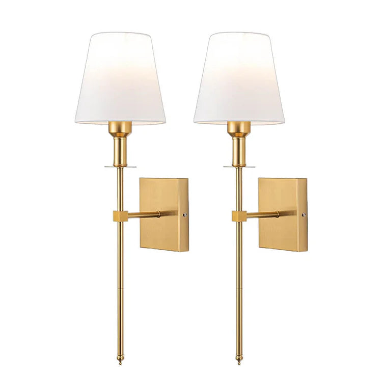 (2-Pack) Oplaadbare Draadloze Wandlamp