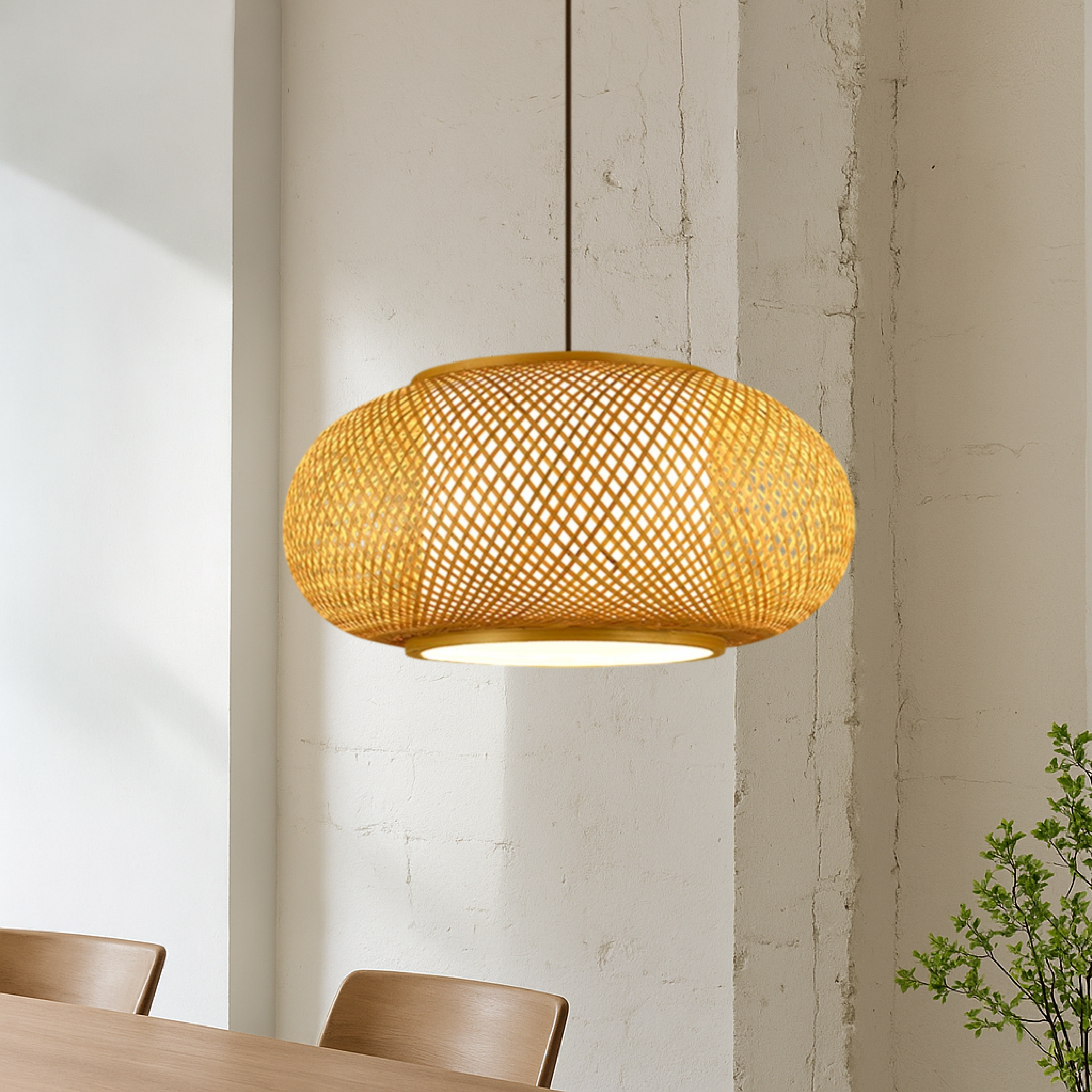 Hansens Bamboe Hanglamp