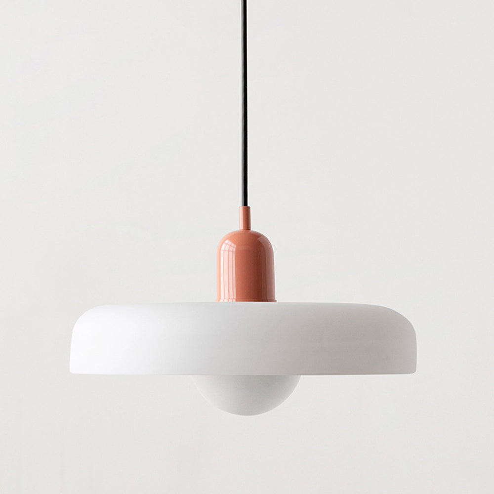 Bauhaus Gekleurd Glas Hanglamp