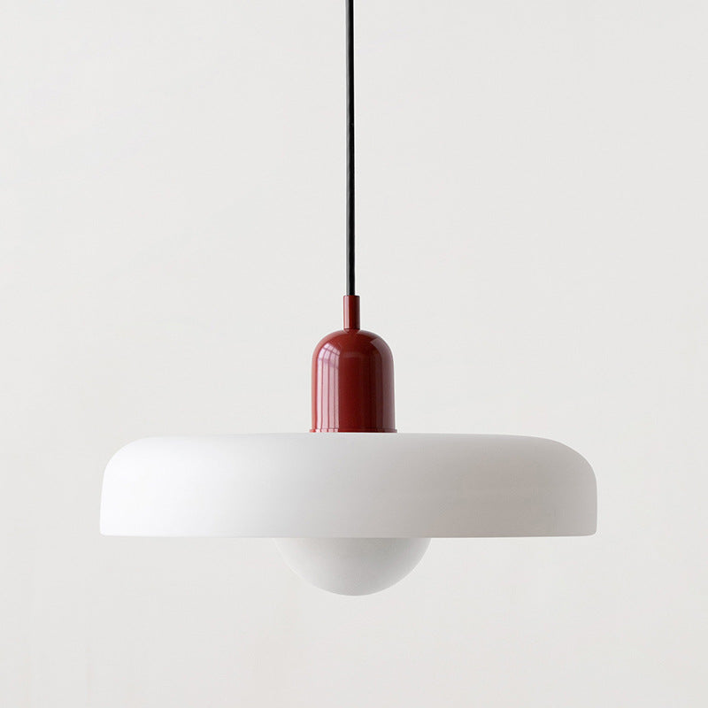 Bauhaus Gekleurd Glas Hanglamp