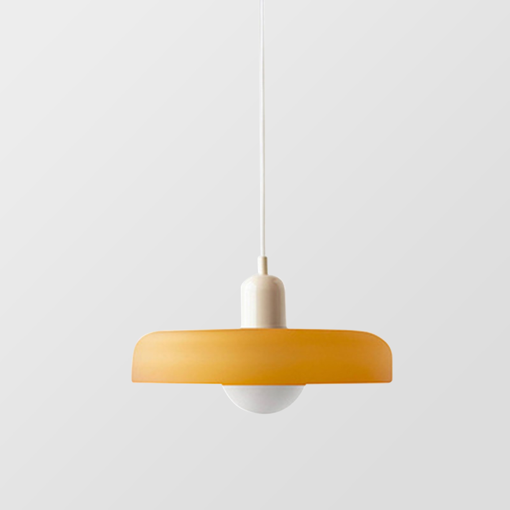 Bauhaus Gekleurd Glas Hanglamp