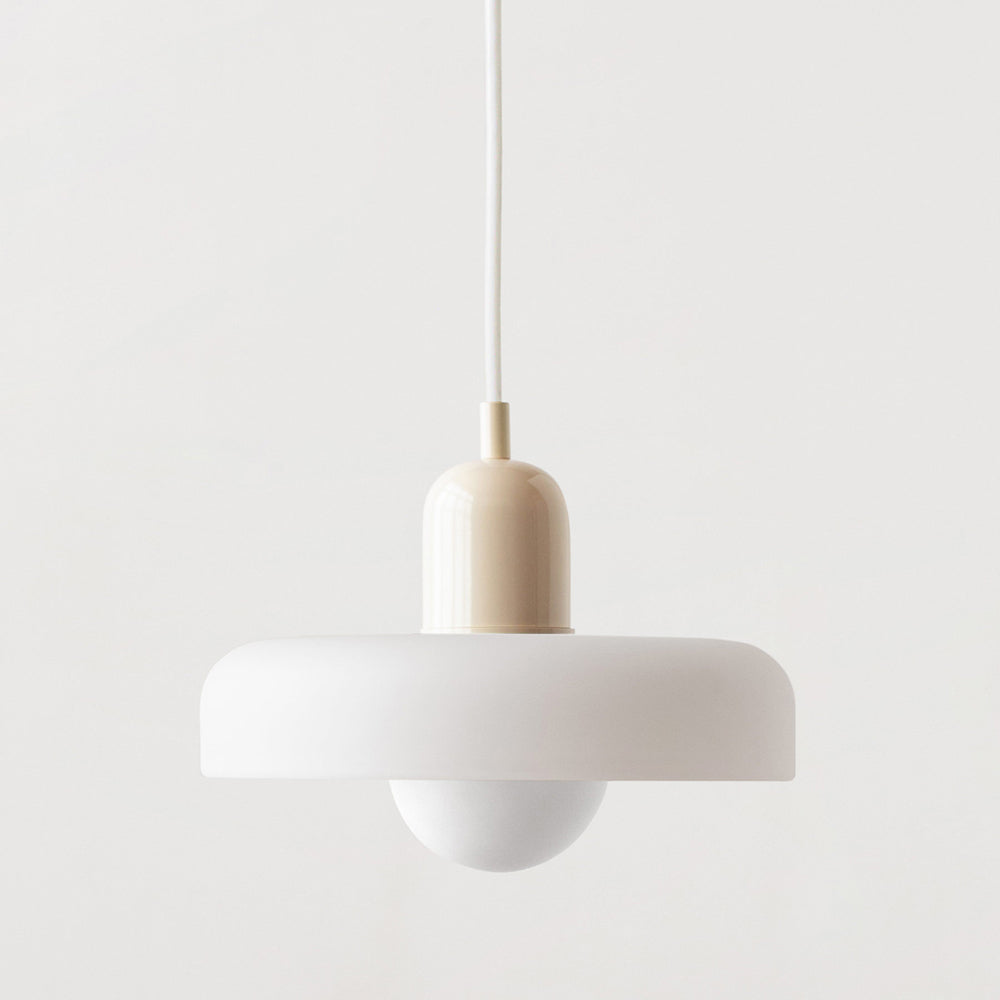 Bauhaus Gekleurd Glas Hanglamp
