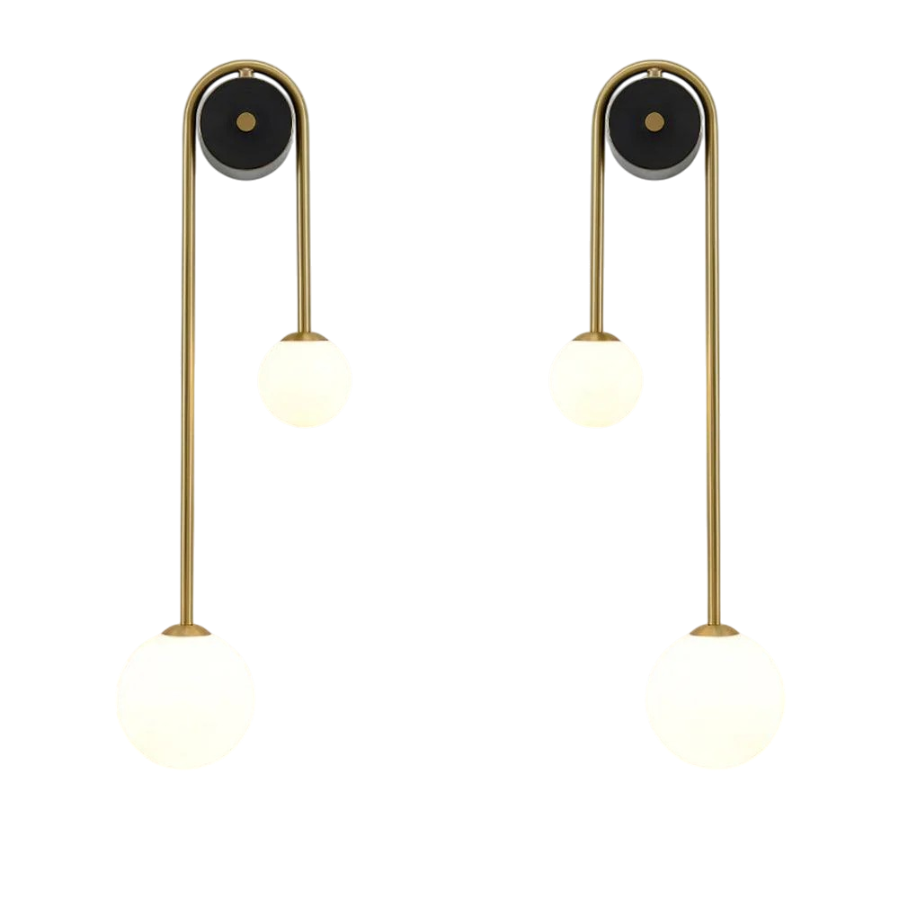 Boog wandlamp