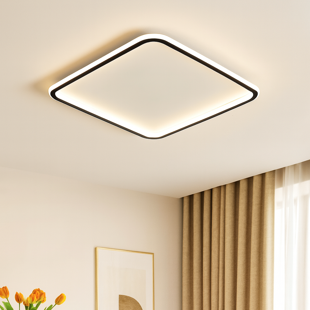 Mysaglobe Scandinavische Vierkante Plafondlamp