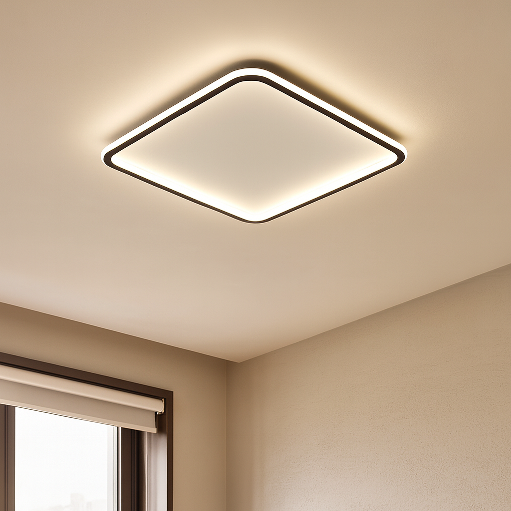 Mysaglobe Scandinavische Vierkante Plafondlamp