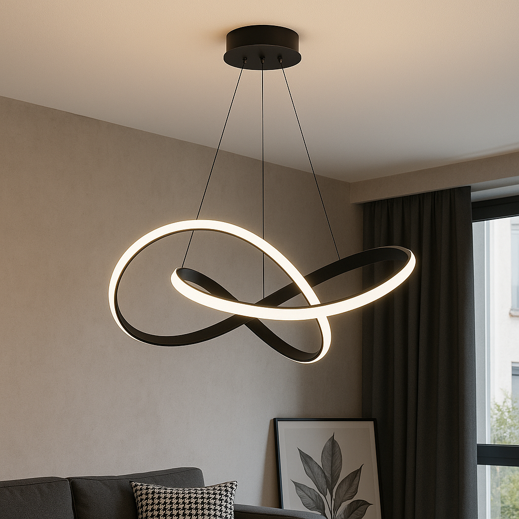Moderne eetkamer hanglamp