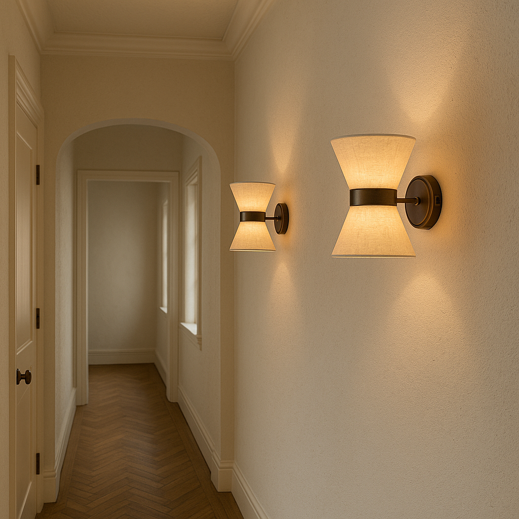 Wabi Sabi Zijden Wandlamp